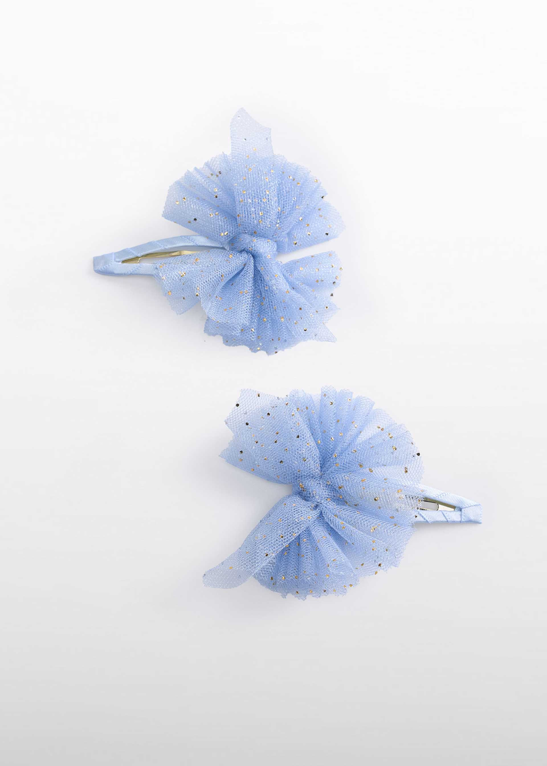 Girl Set of 2 Tulle Hair Clips