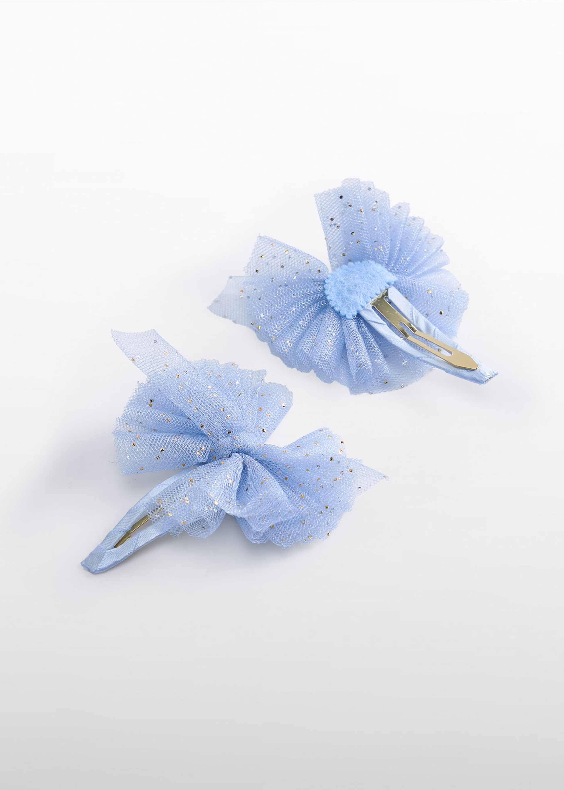 Girl Set of 2 Tulle Hair Clips