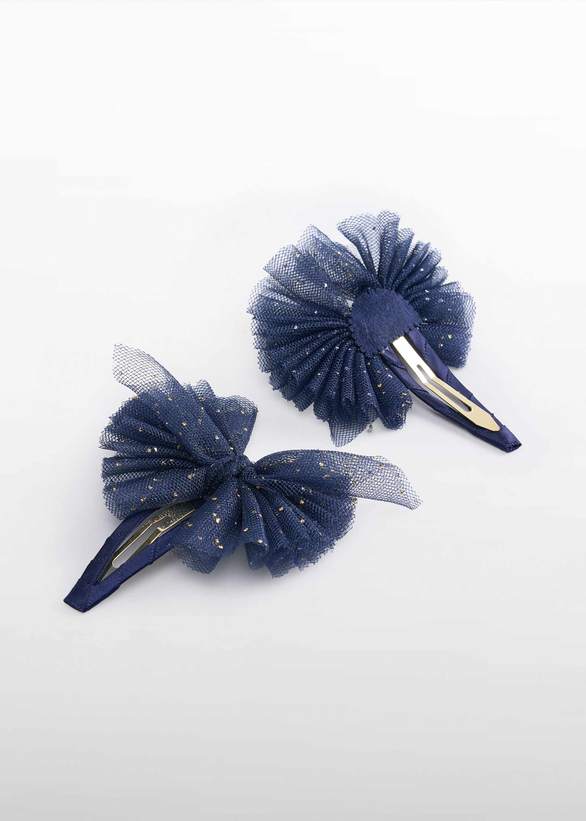 Girl Set of 2 Tulle Hair Clips