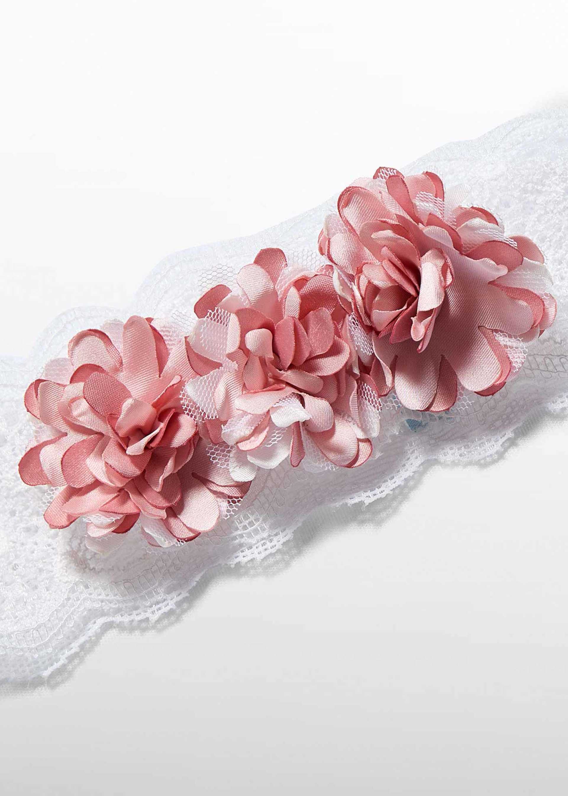 Serre-tête en dentelle bébé fille