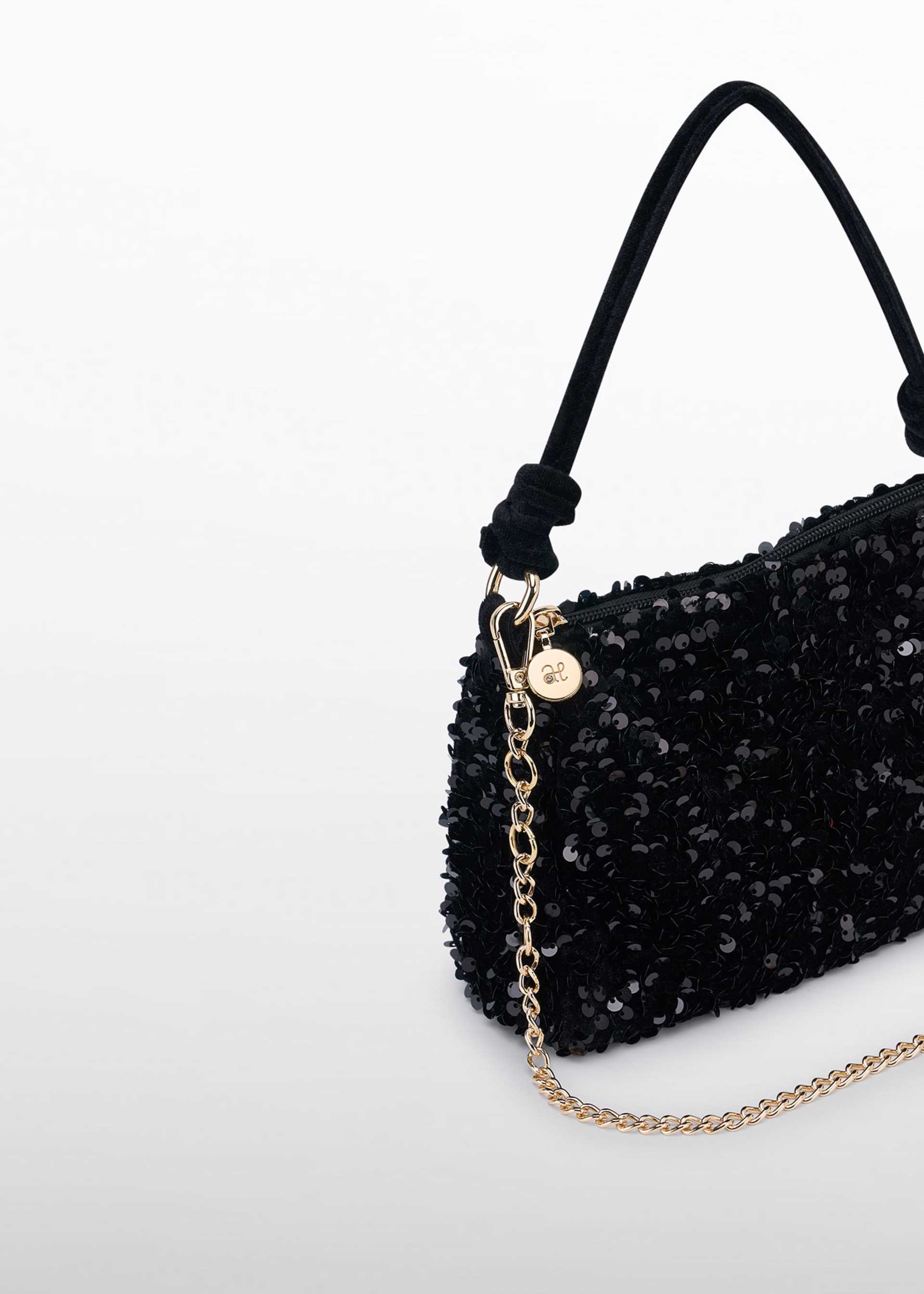 Borsa bambina con paillettes