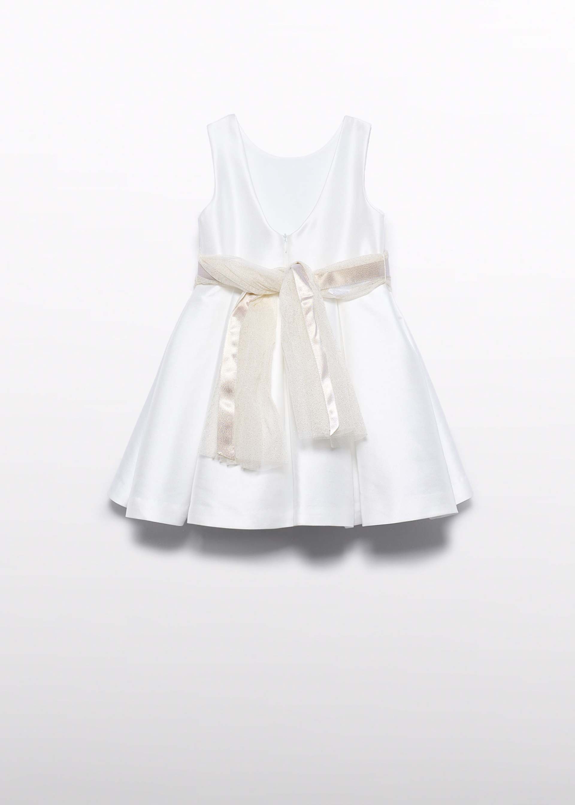 Robe mikado fille