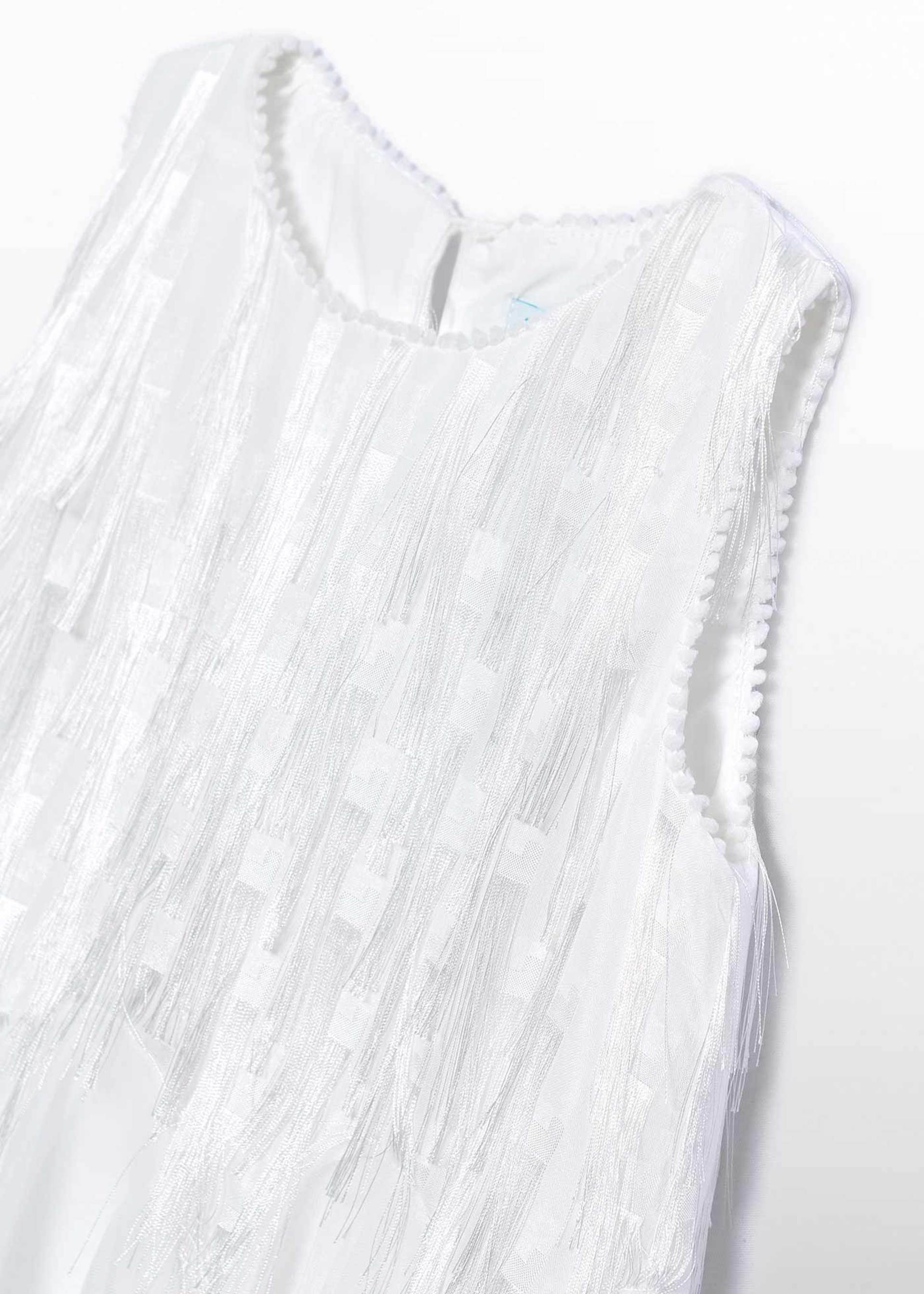 Vestido franjas fantasia bebé