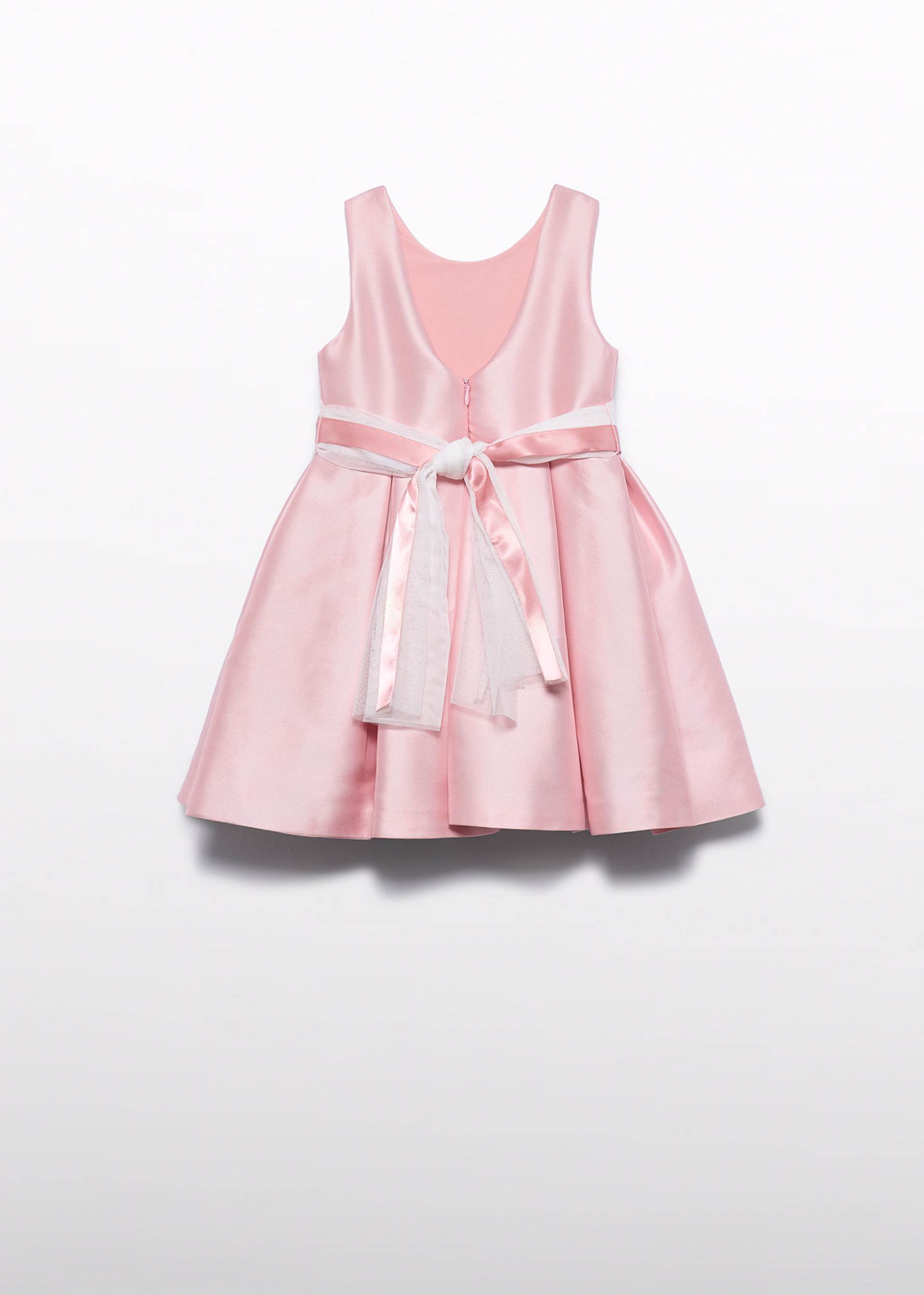 Vestido mikado menina