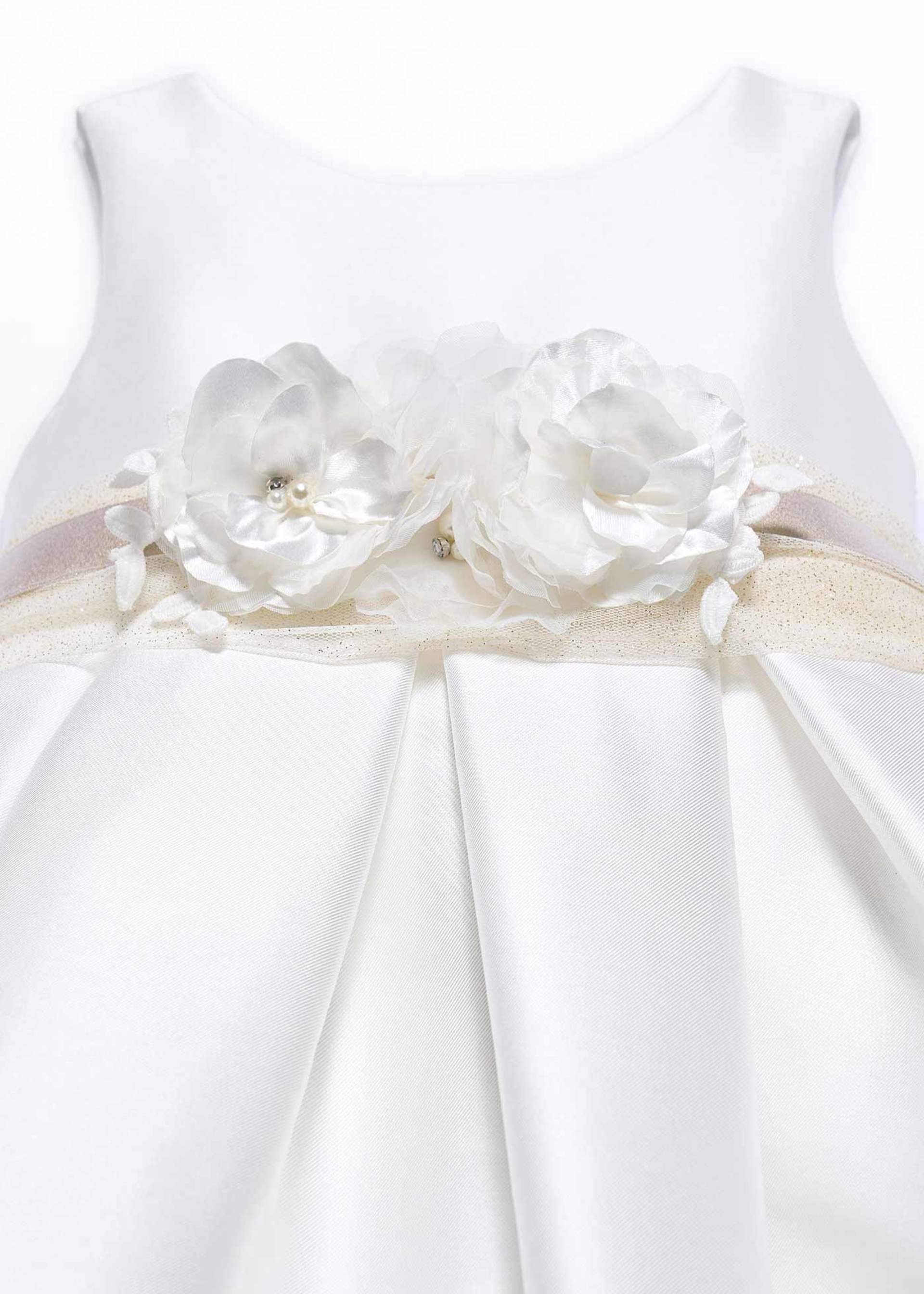 Vestido mikado niña