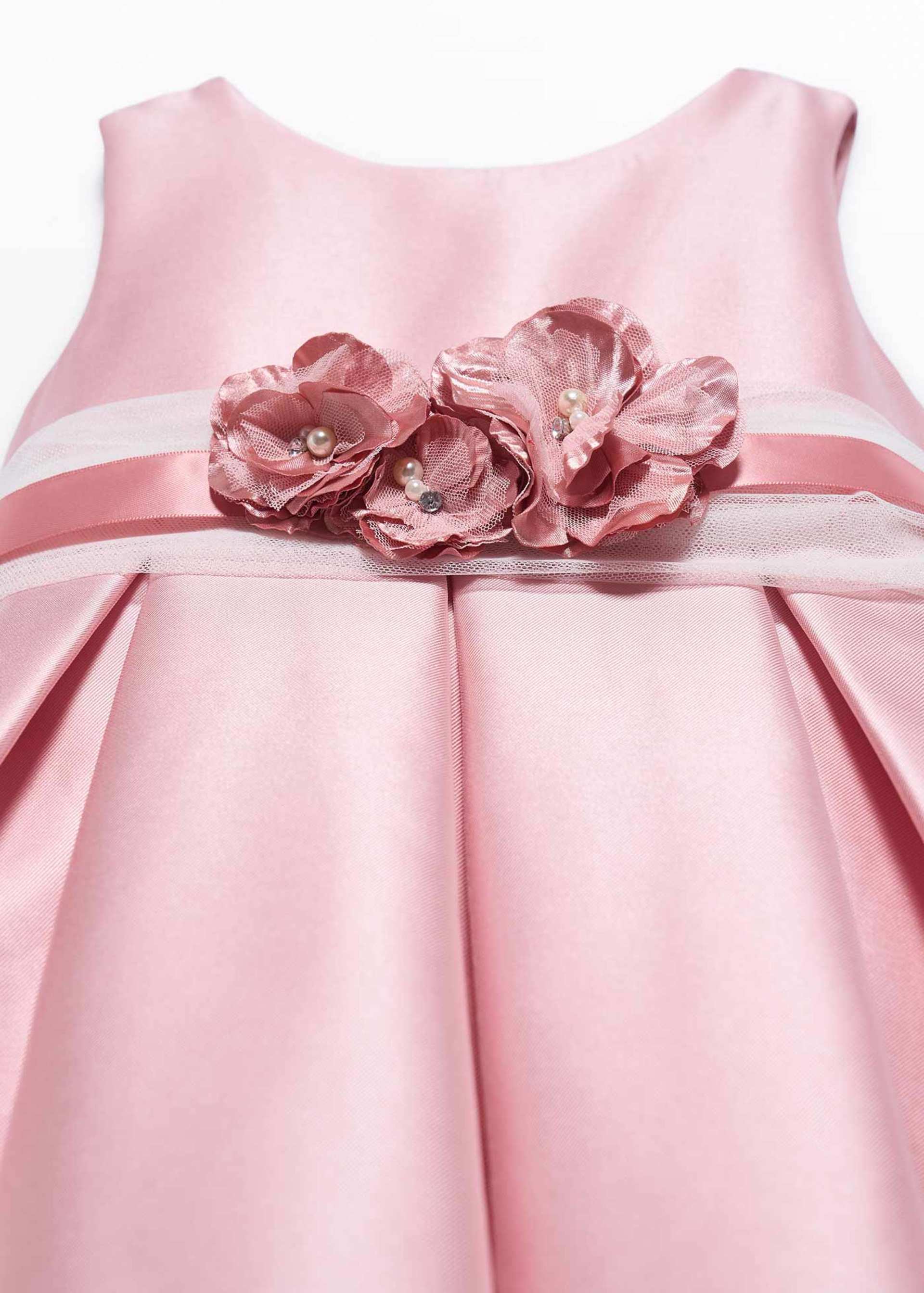 Vestido mikado niña