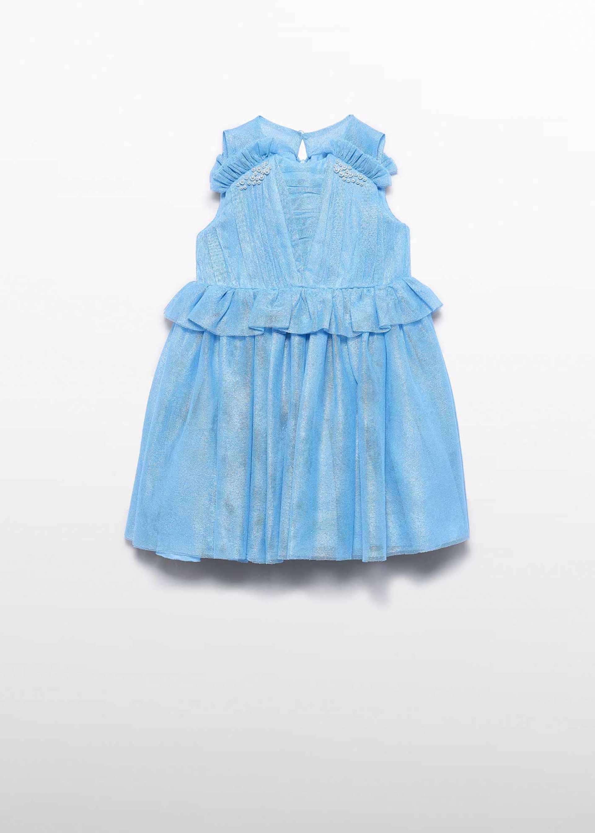 Shiny tulle dress for girls