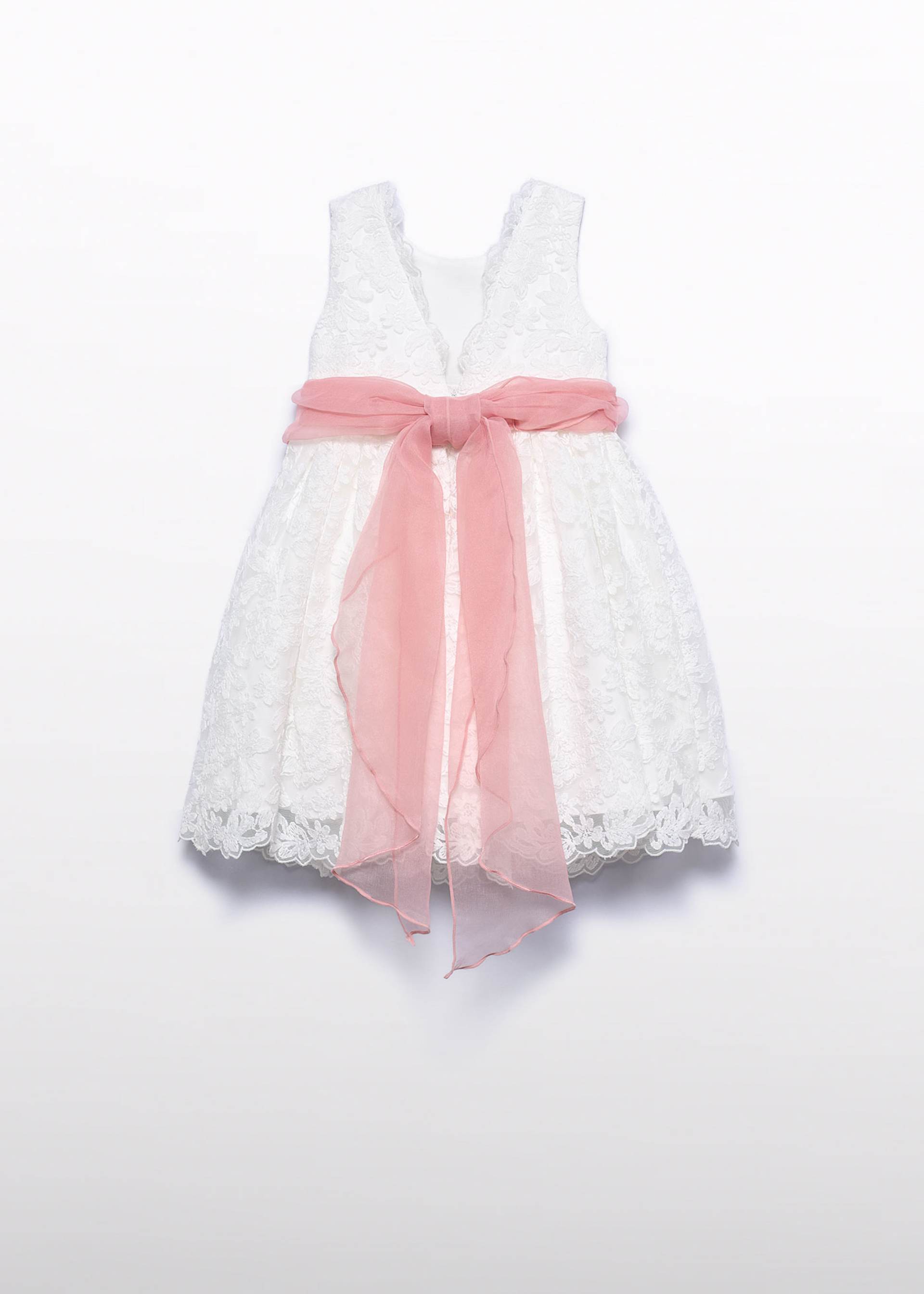 Abito tulle ricamato bambina