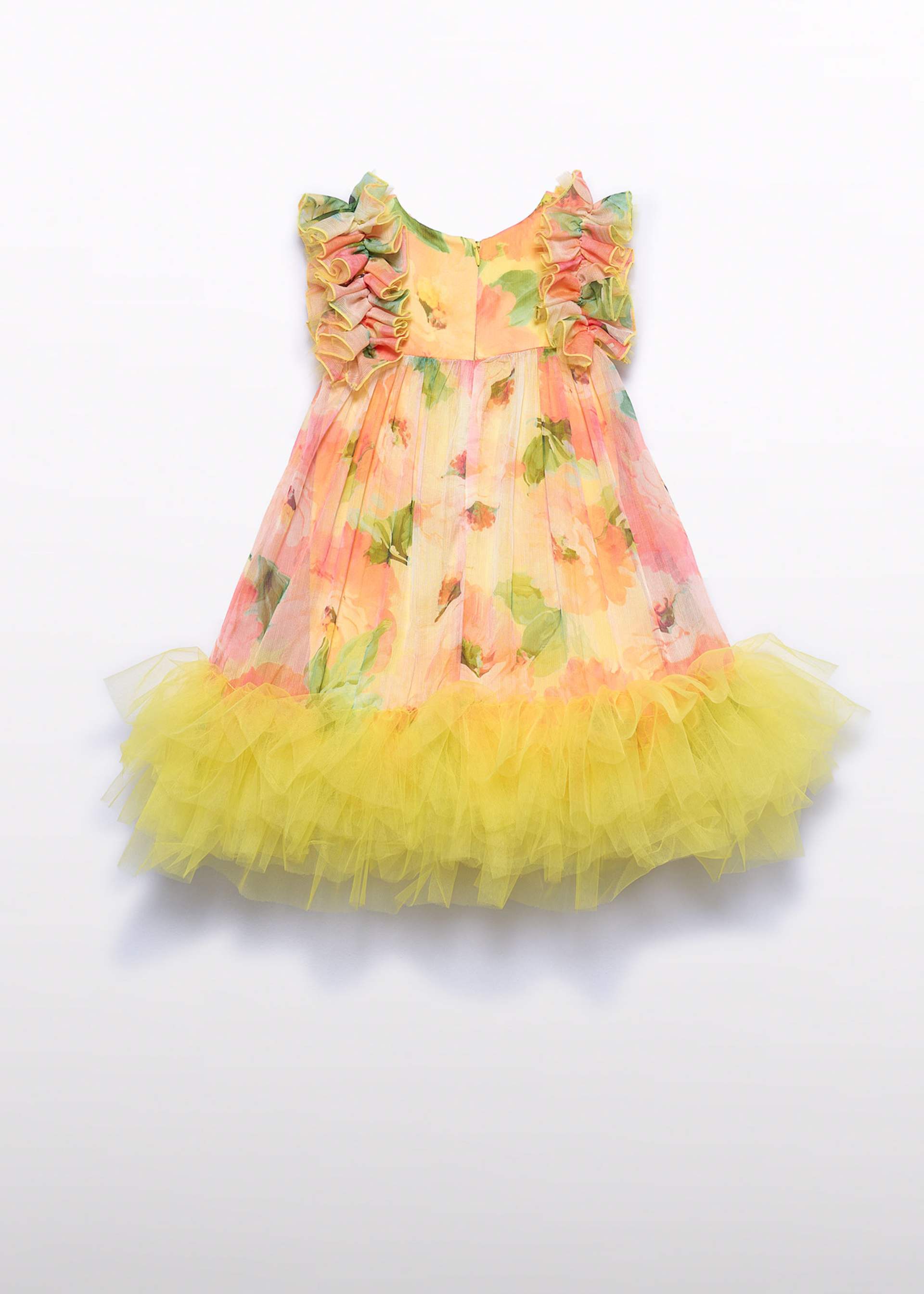 Rochie cu imprimeu combinata