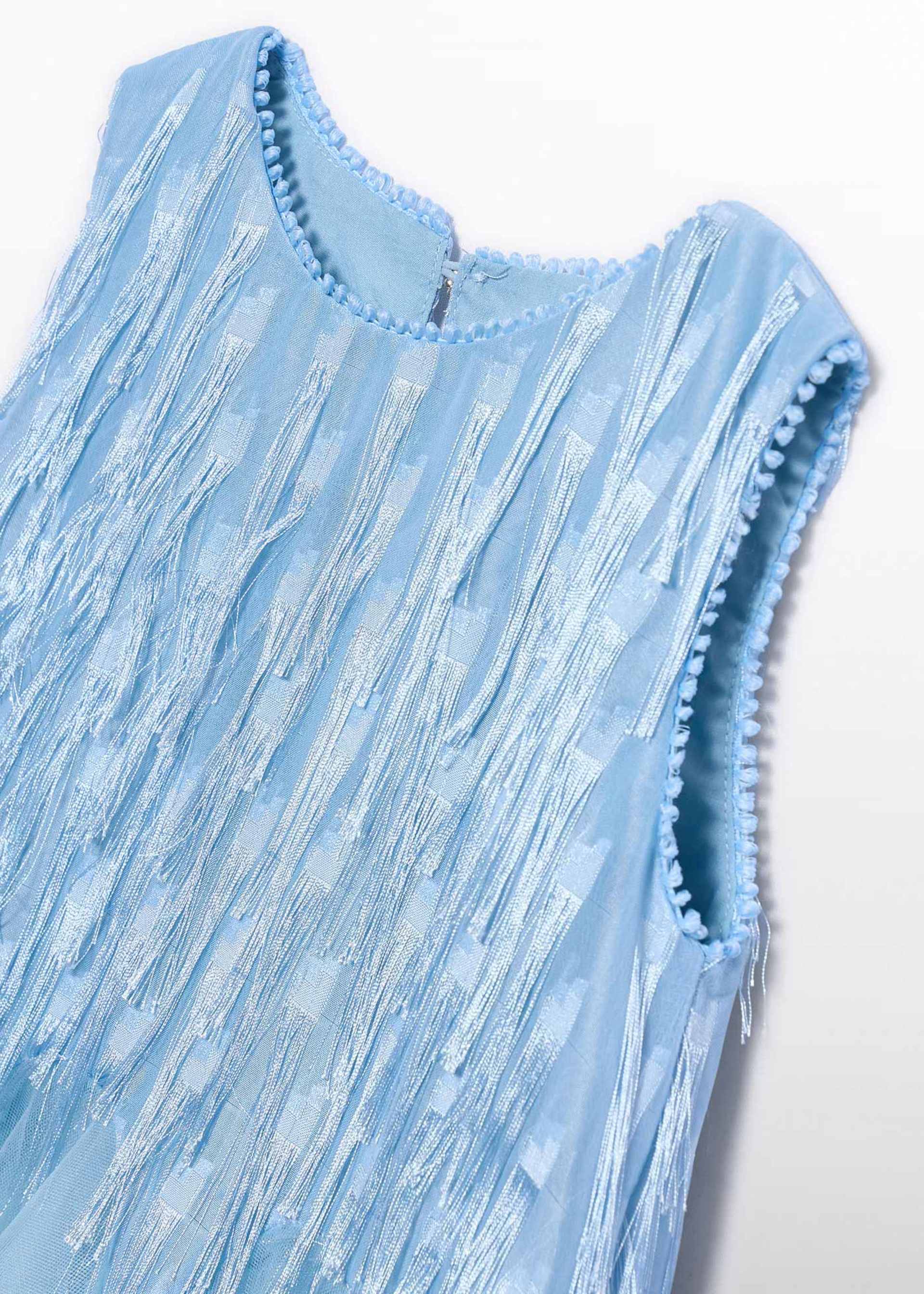 Vestido flecos fantasia niña