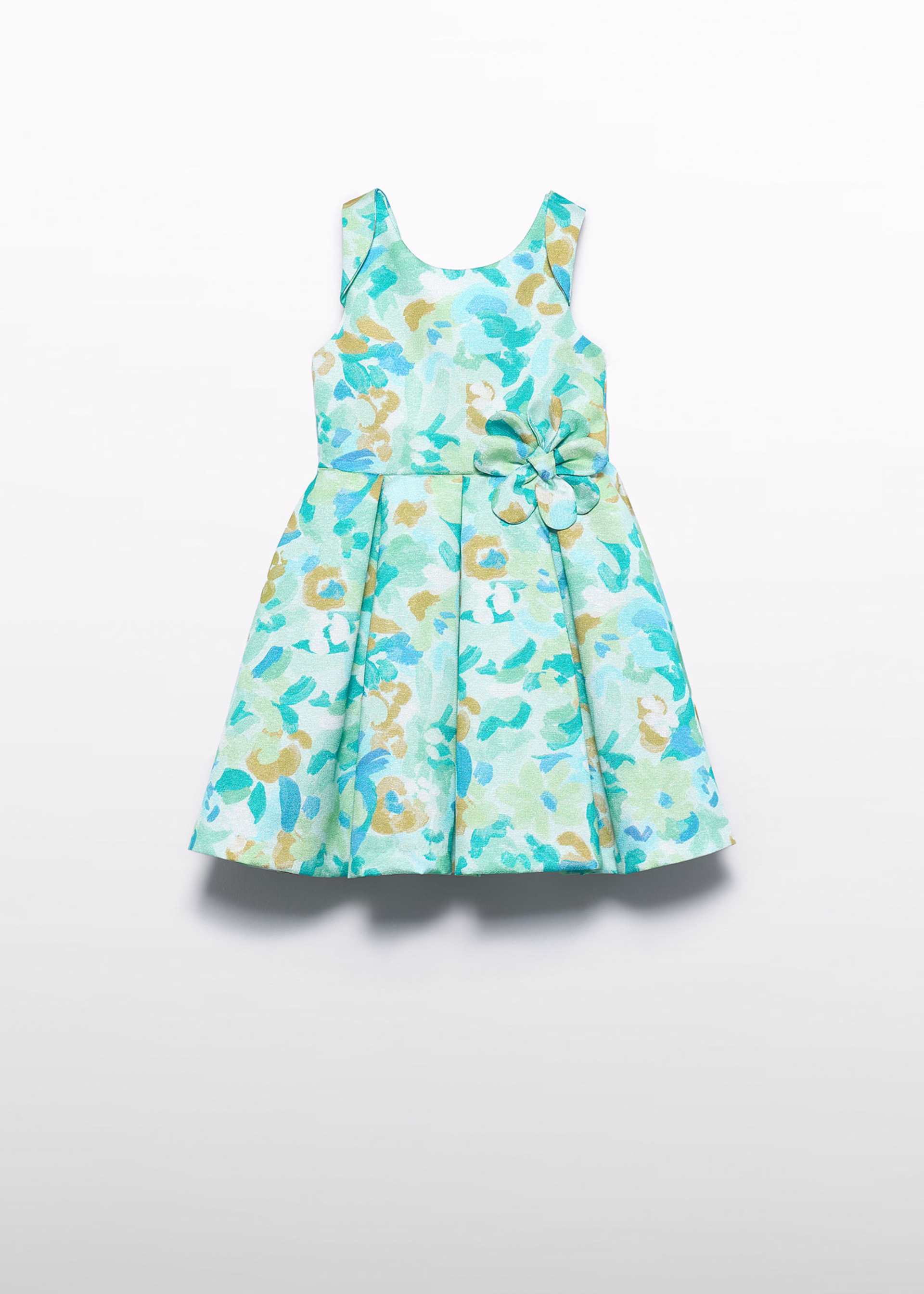 Vestido estampado floral niña