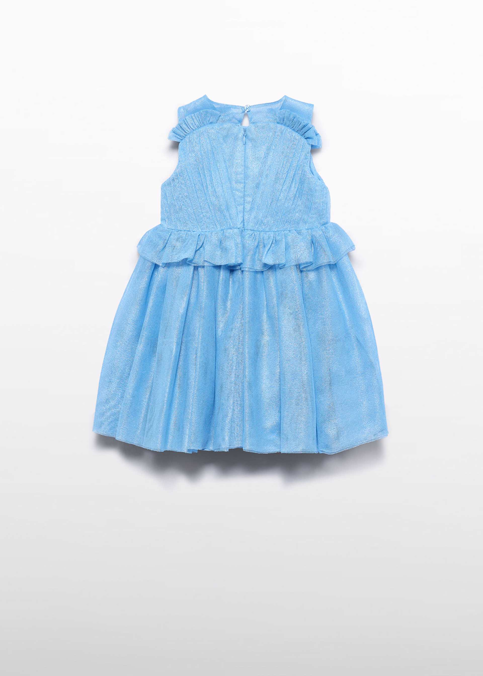 Vestido tul brillo niña