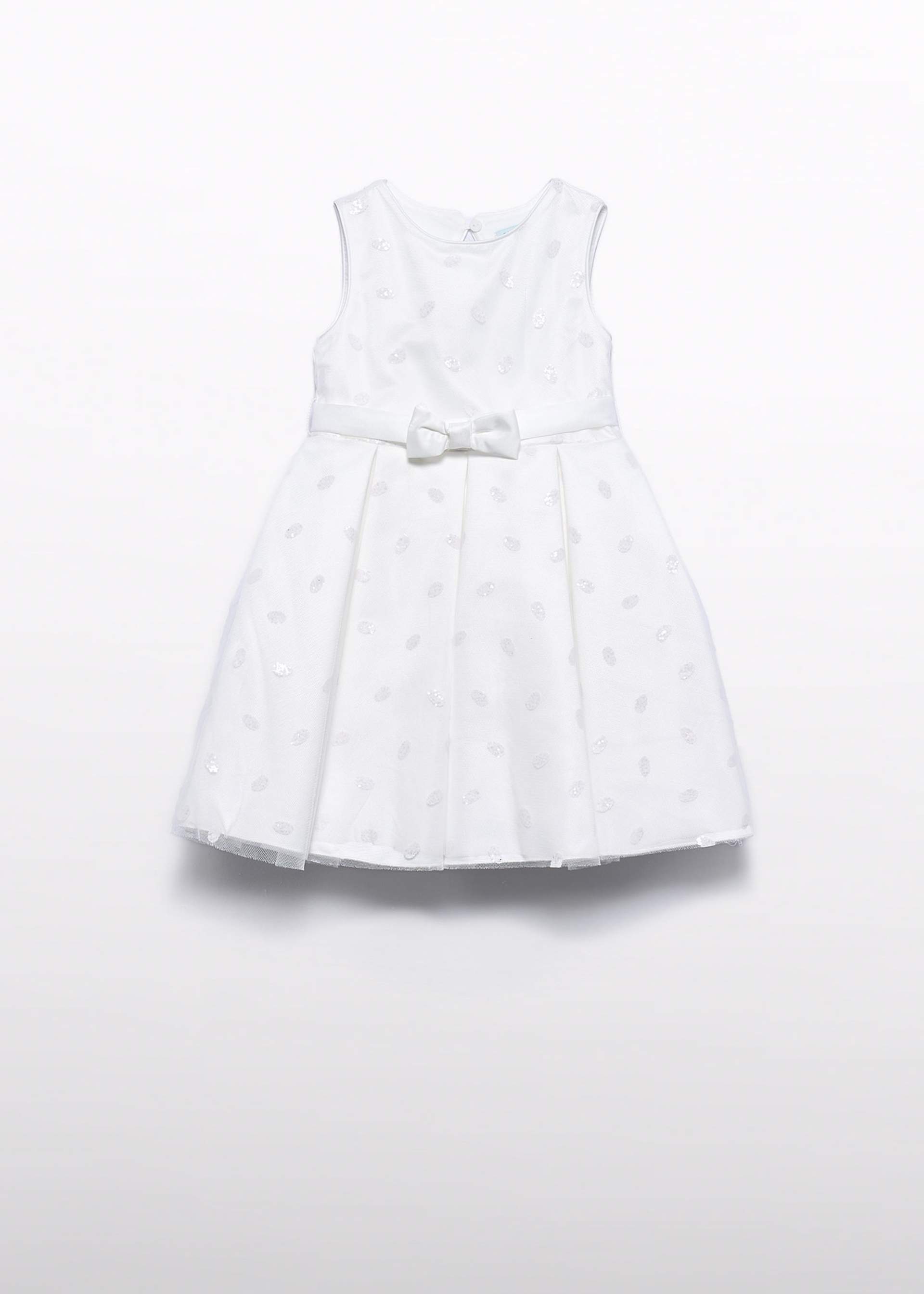 Vestido tul glitter niña