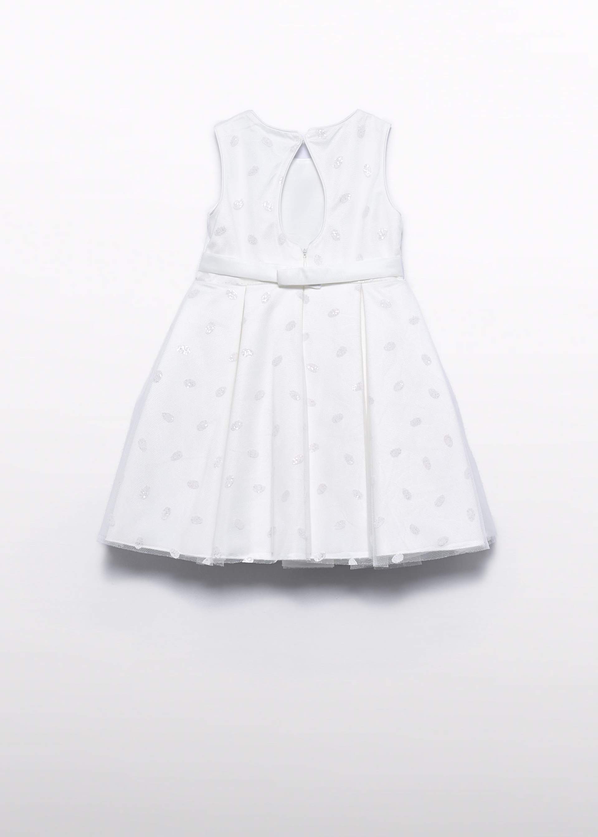 Vestido tule glitter menina