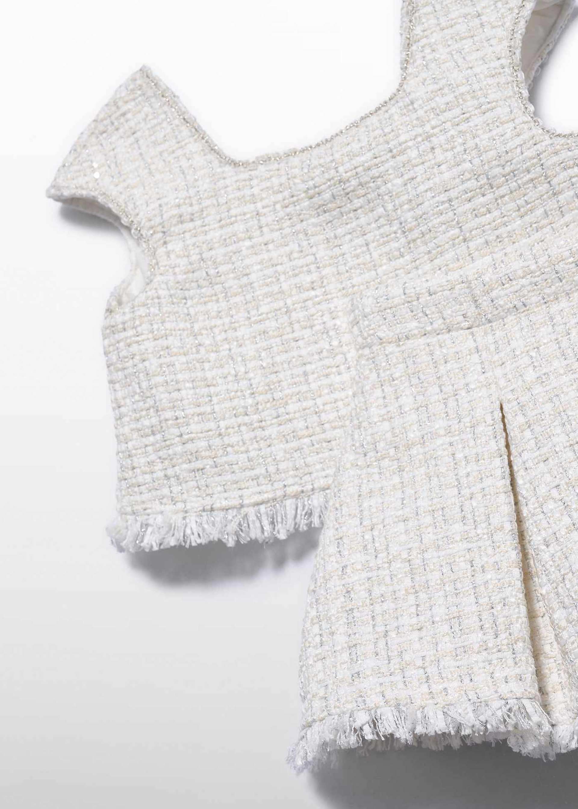 Conjunto falda tweed niña