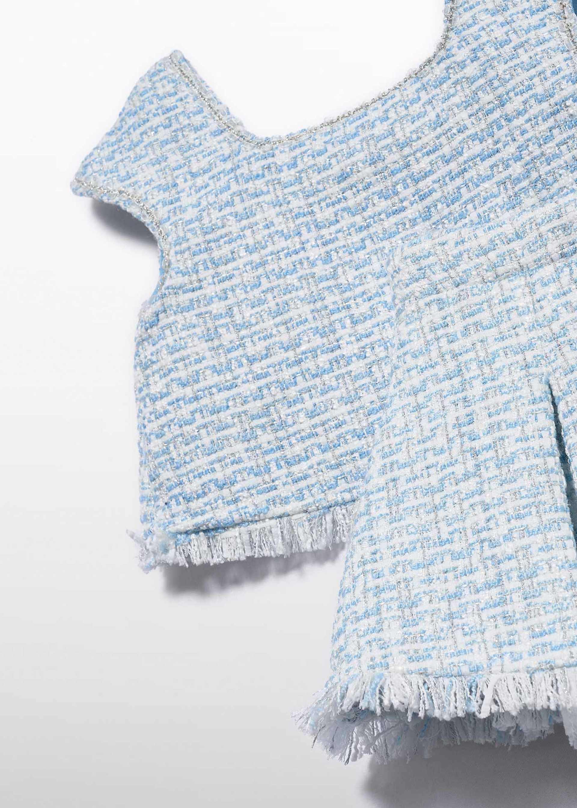 Conjunto saia tweed menina