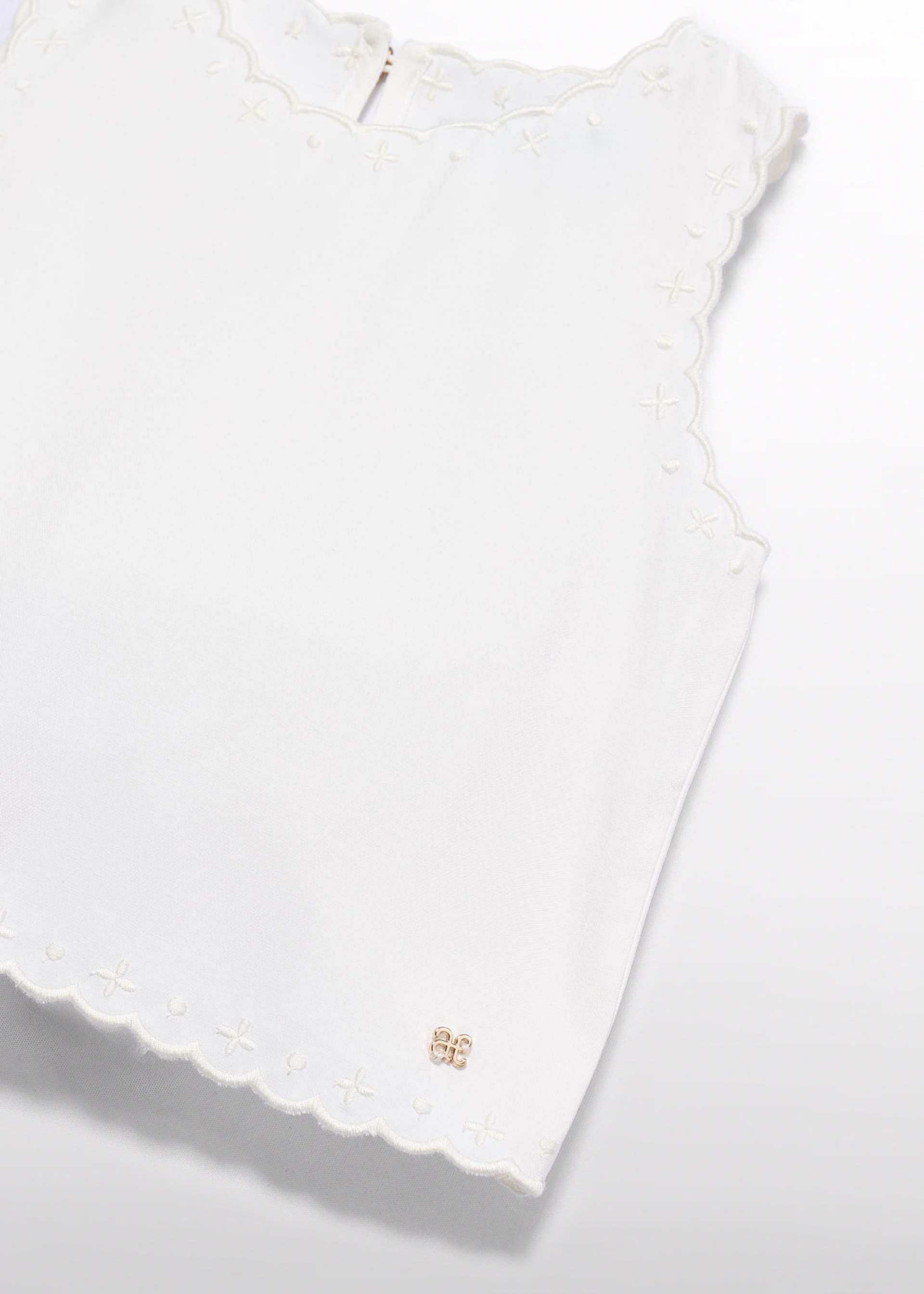 Girl Embroidered Top