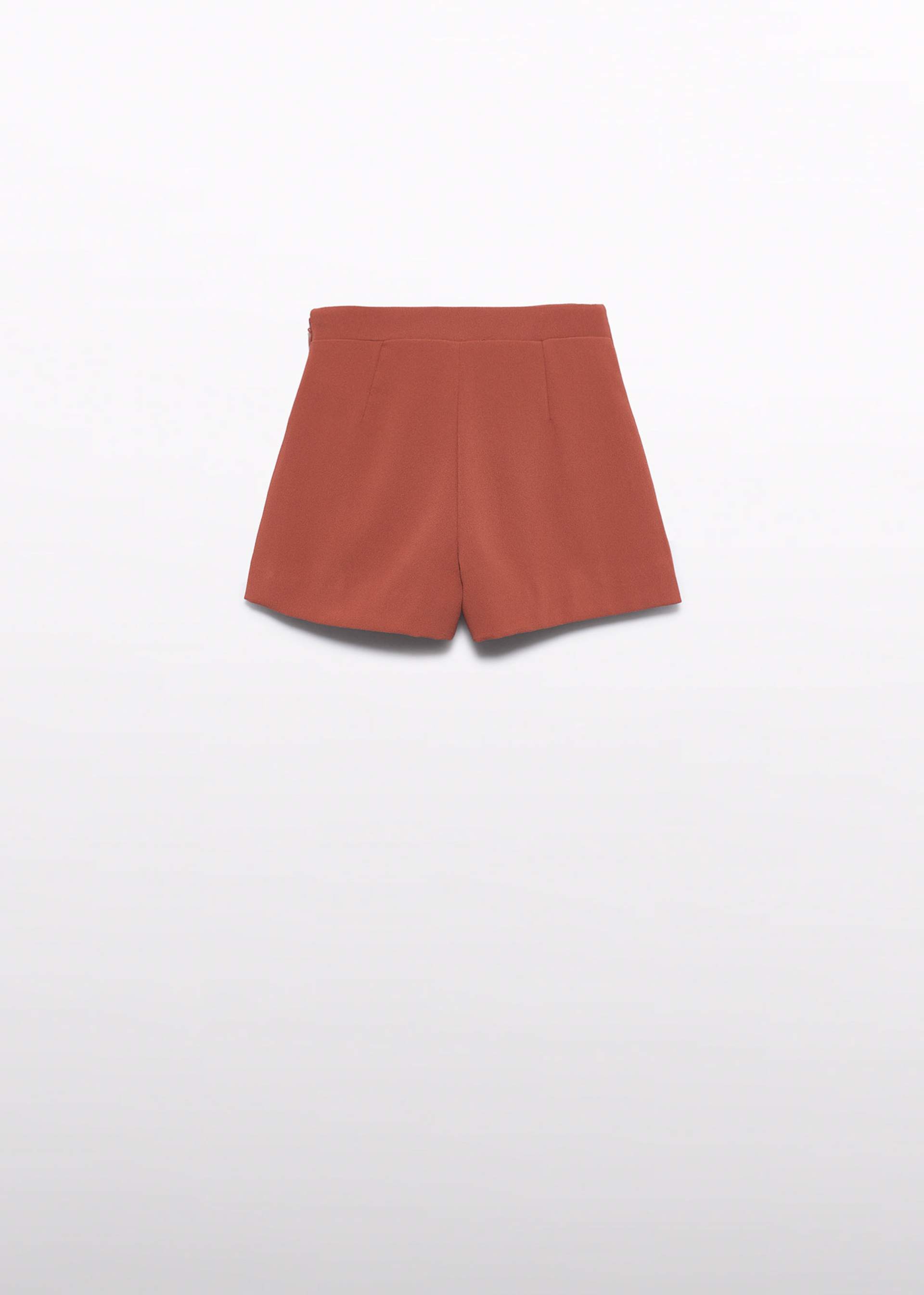 Girls' crepe Bermuda shorts