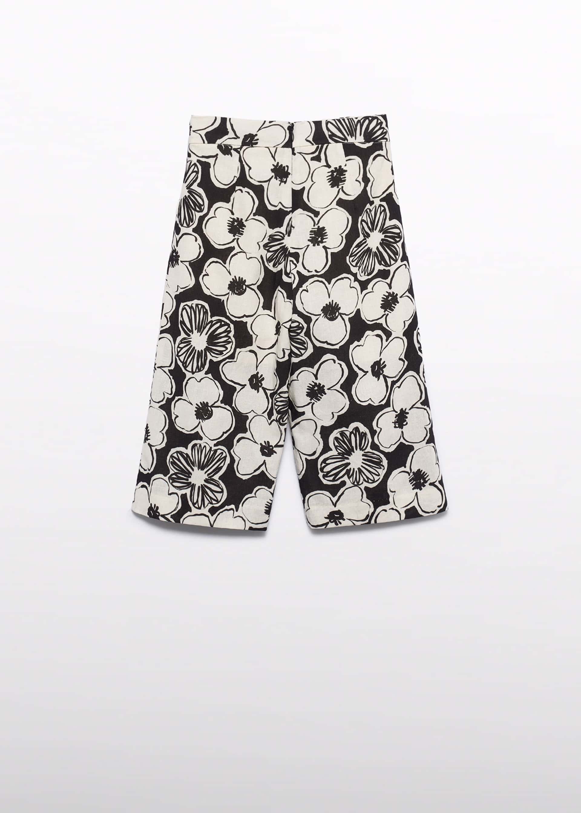 Girl Printed Culotte Pants