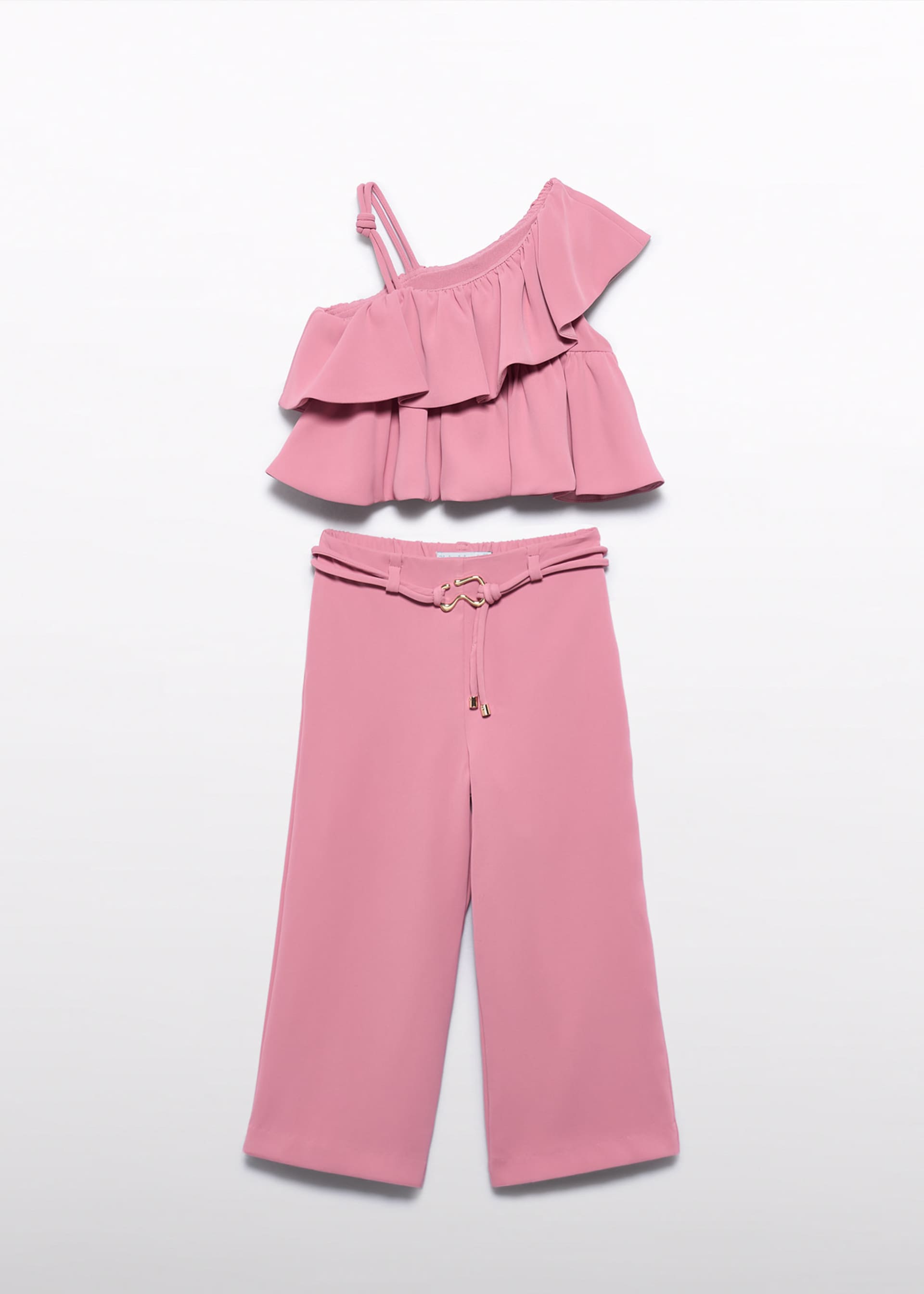 Completo pantalone crepe bambina