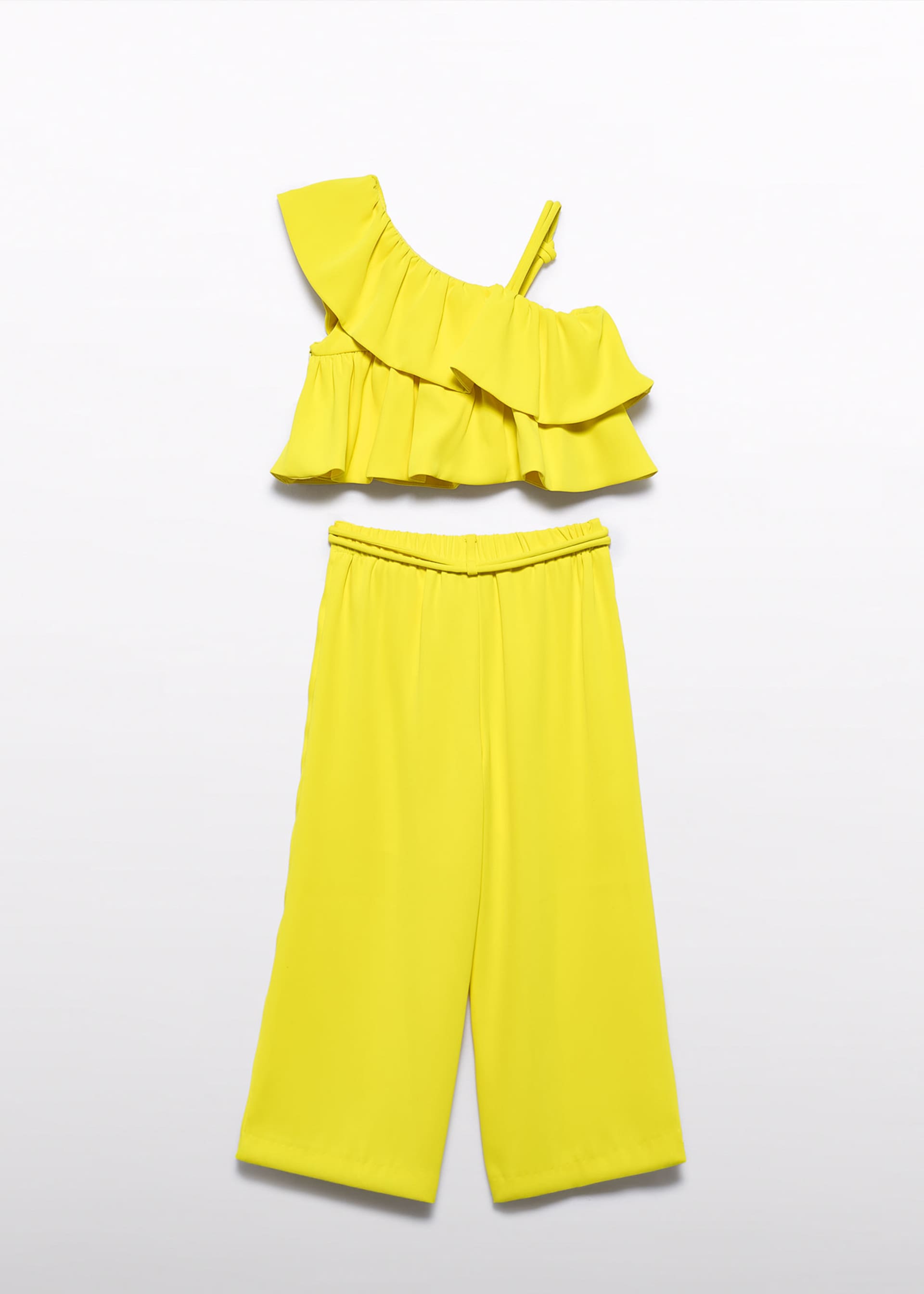 Conjunto pantalón crepe niña