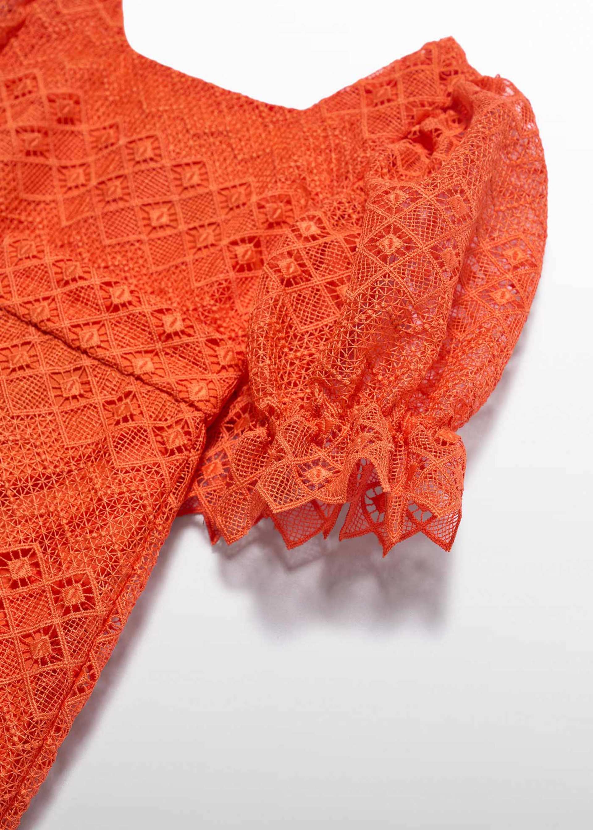 Conjunto bermuda guipur niña