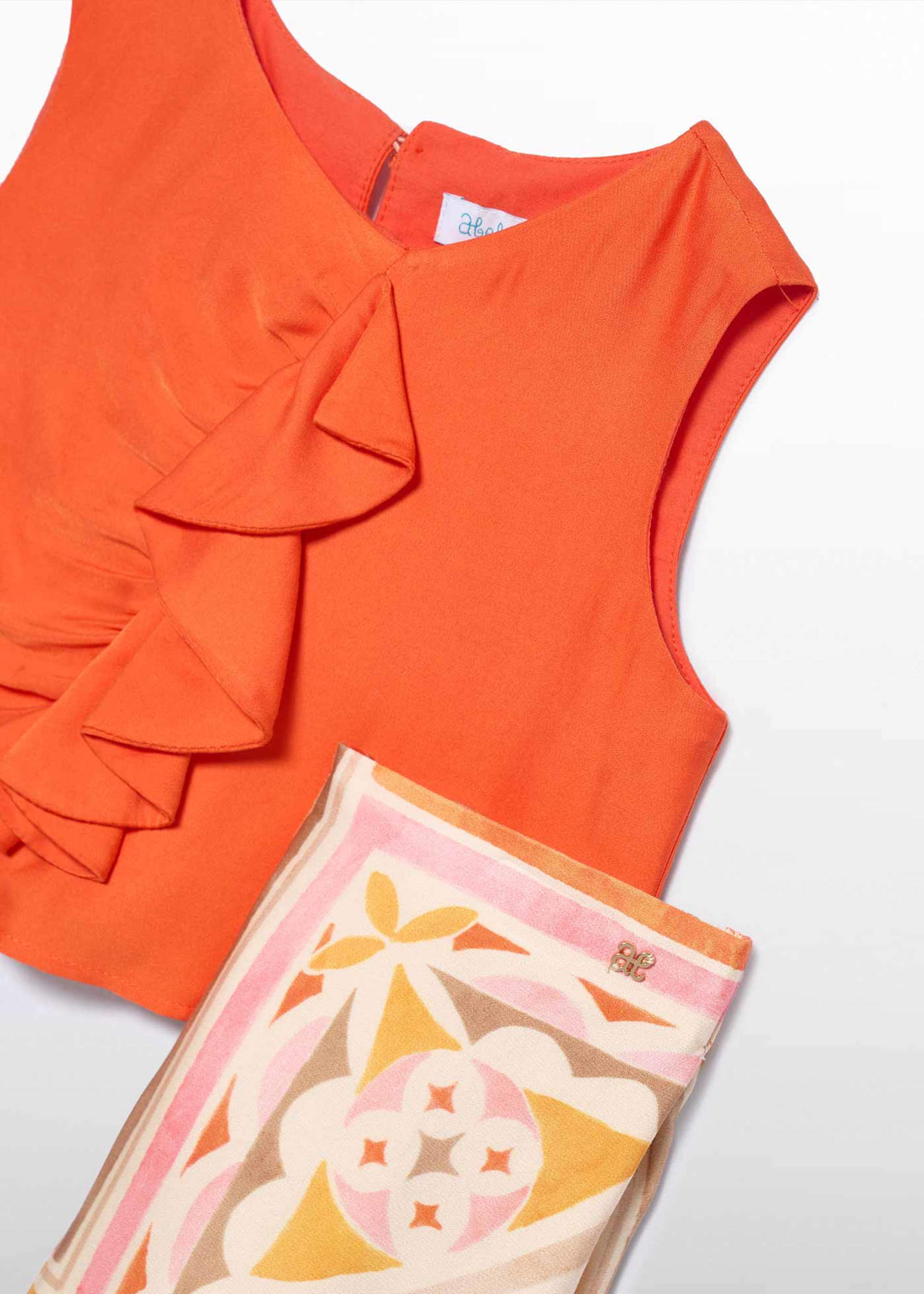 Ensemble culotte imprimé fille