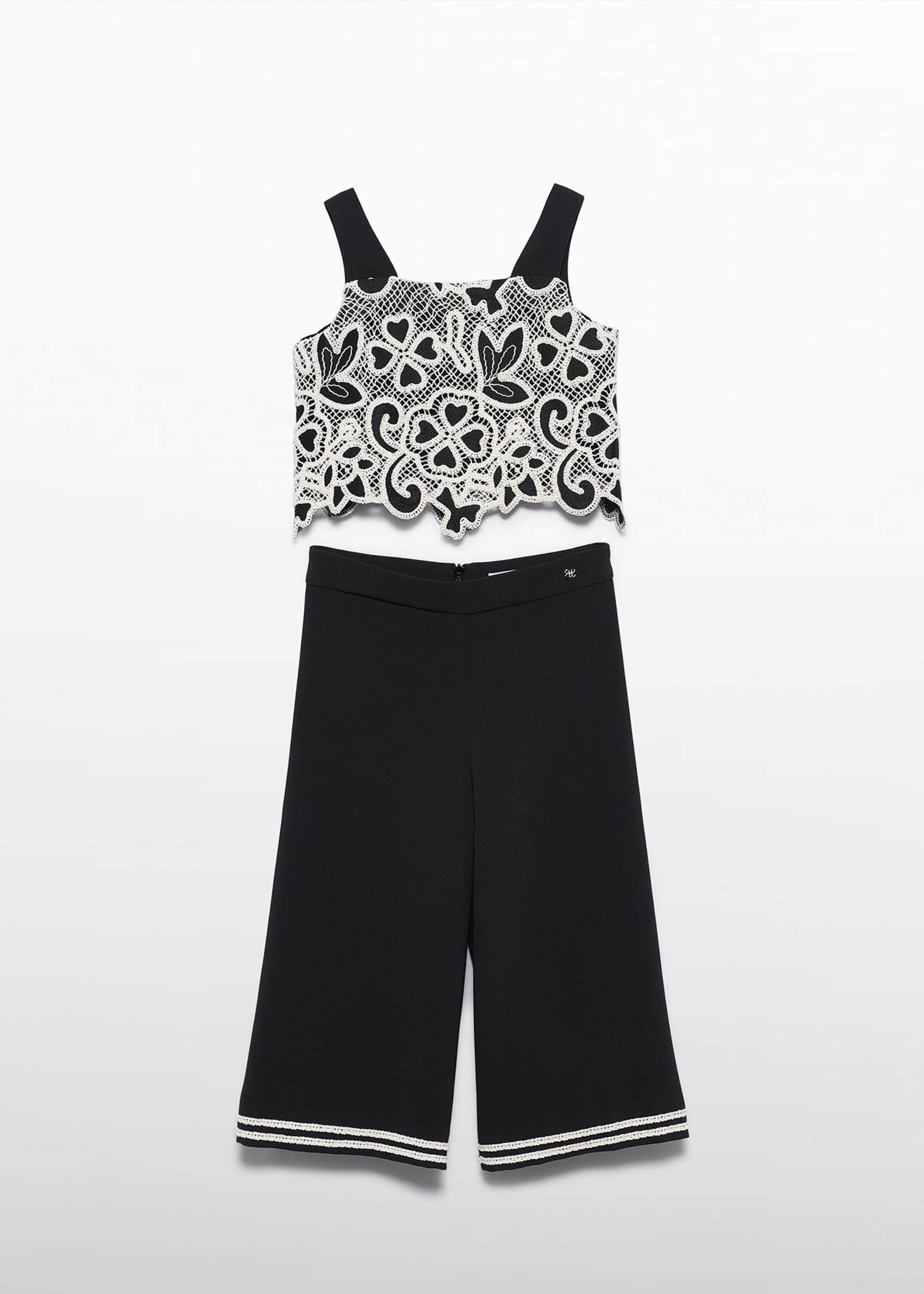 Matching culotte set for girls