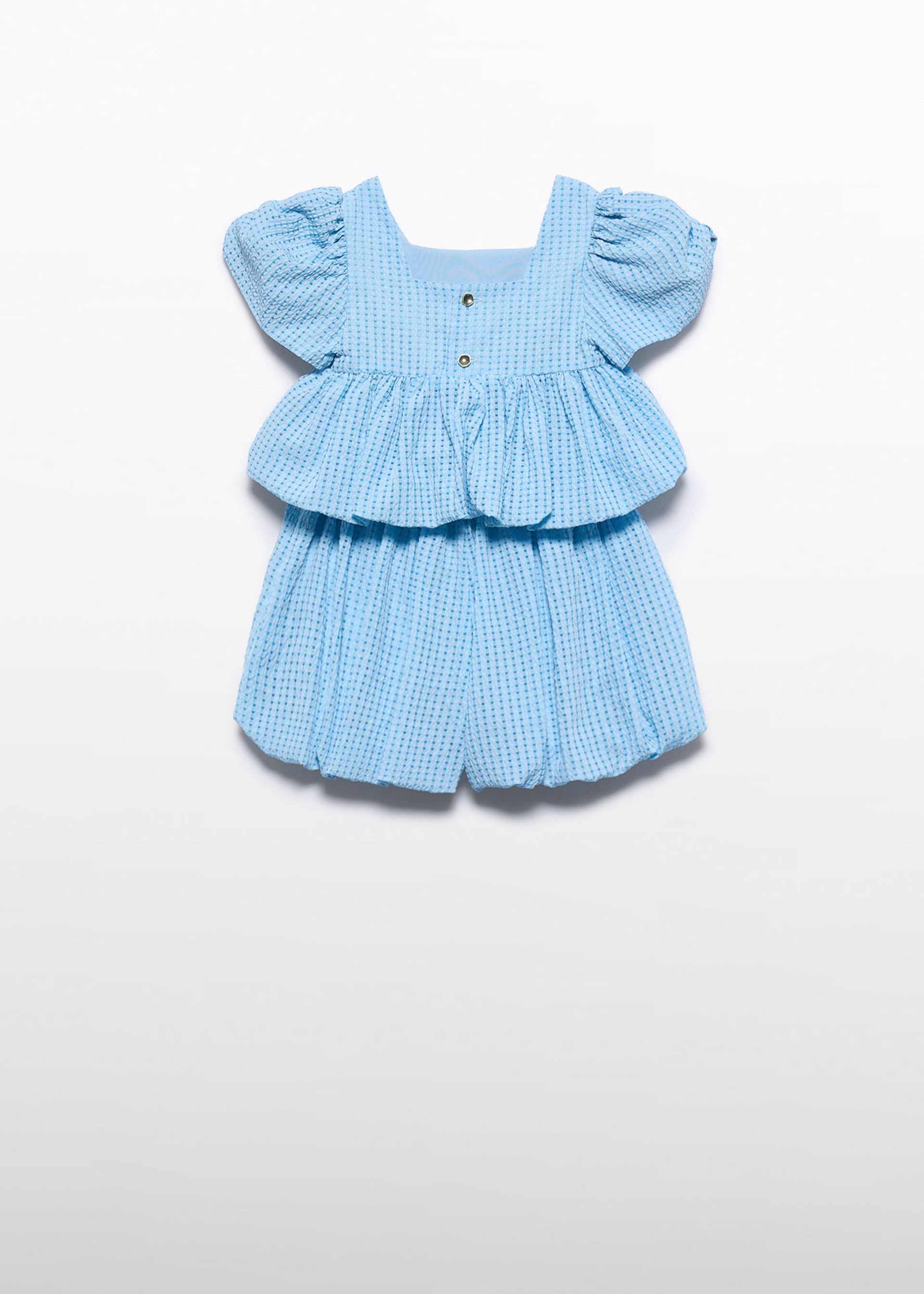 Conjunto bermuda niña