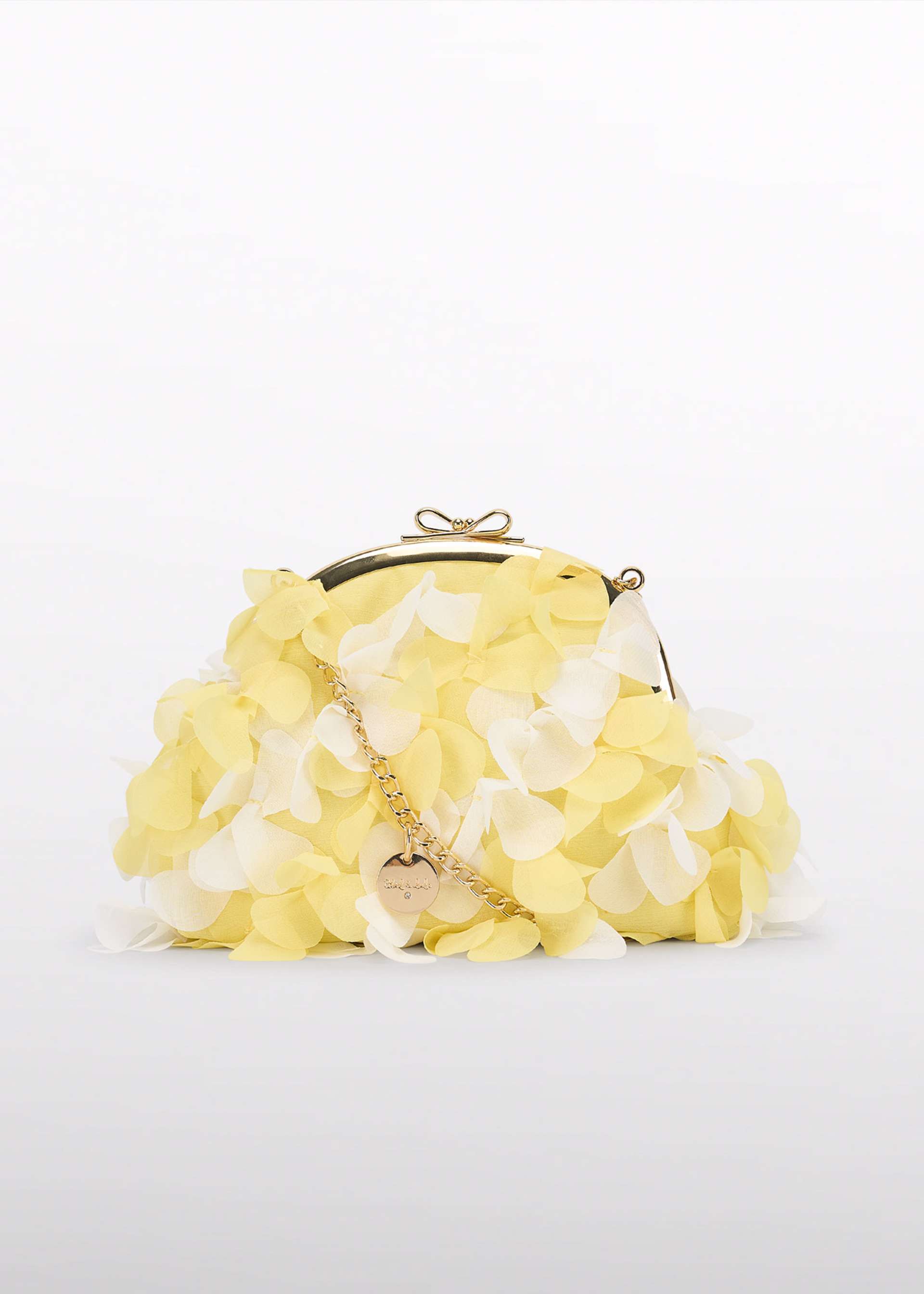 Bolso gasa flores 3d niña