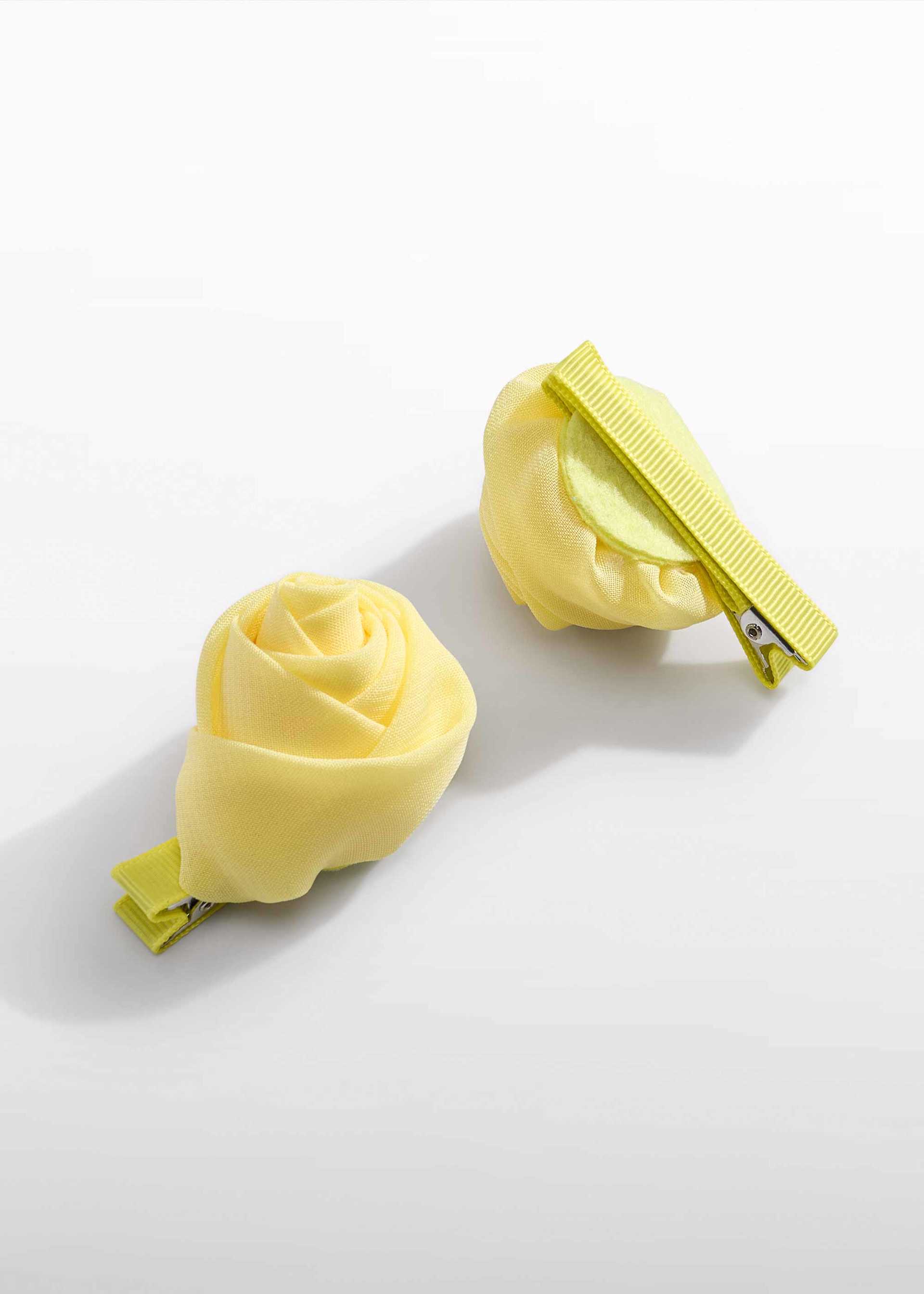 Set clame cu floare