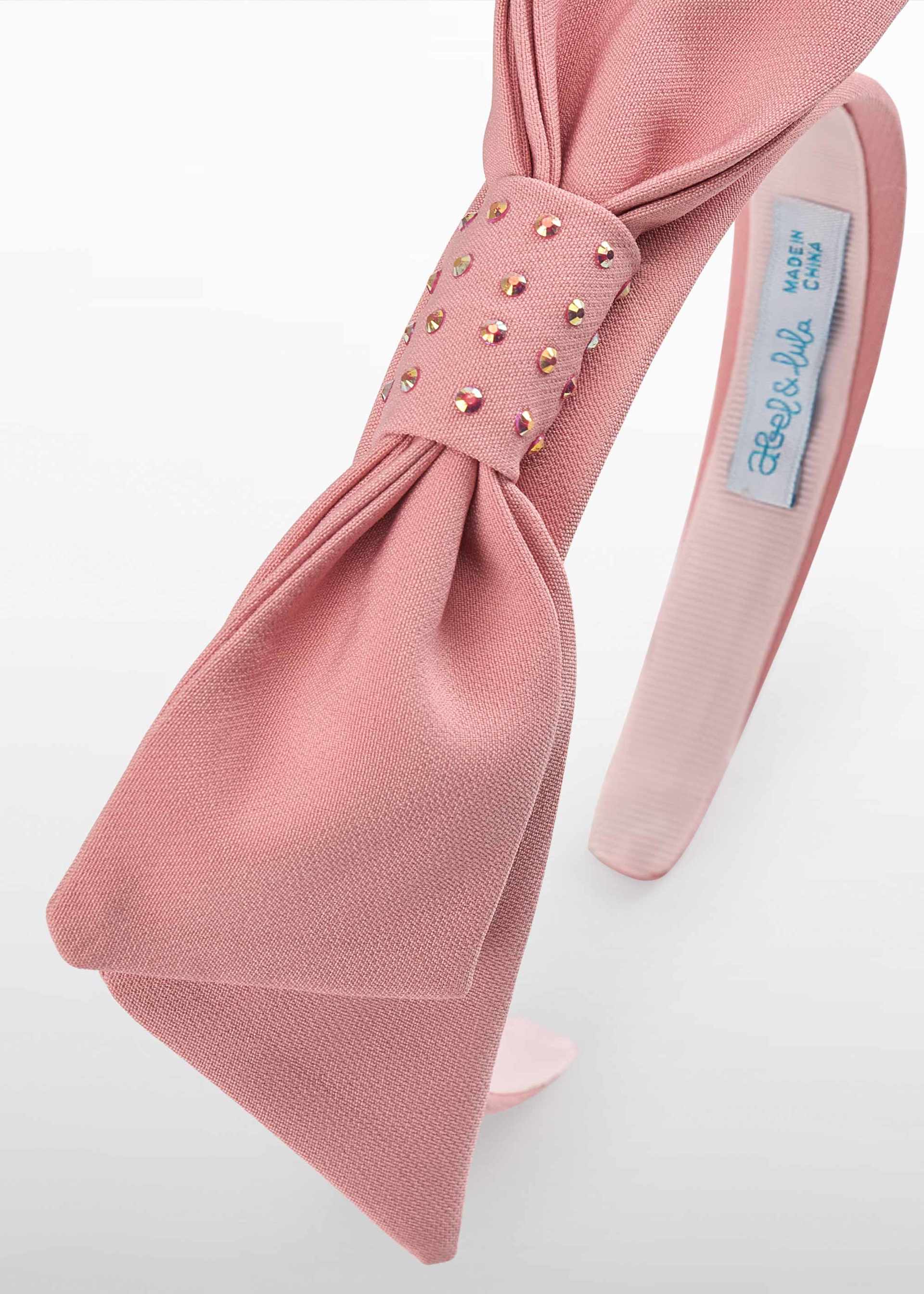 Crepe bow headband for girls