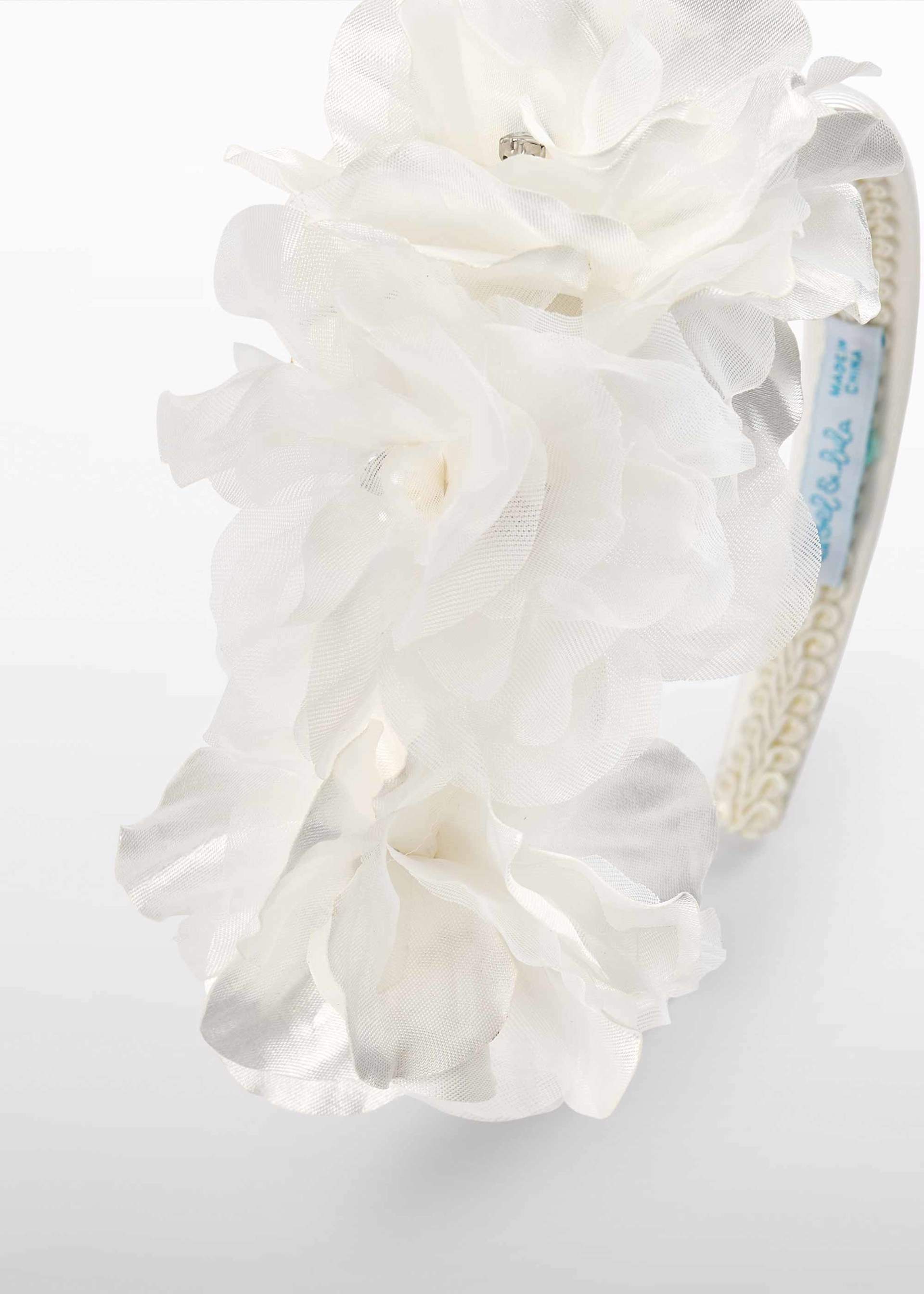 Serre-tête mikado fleurs fille