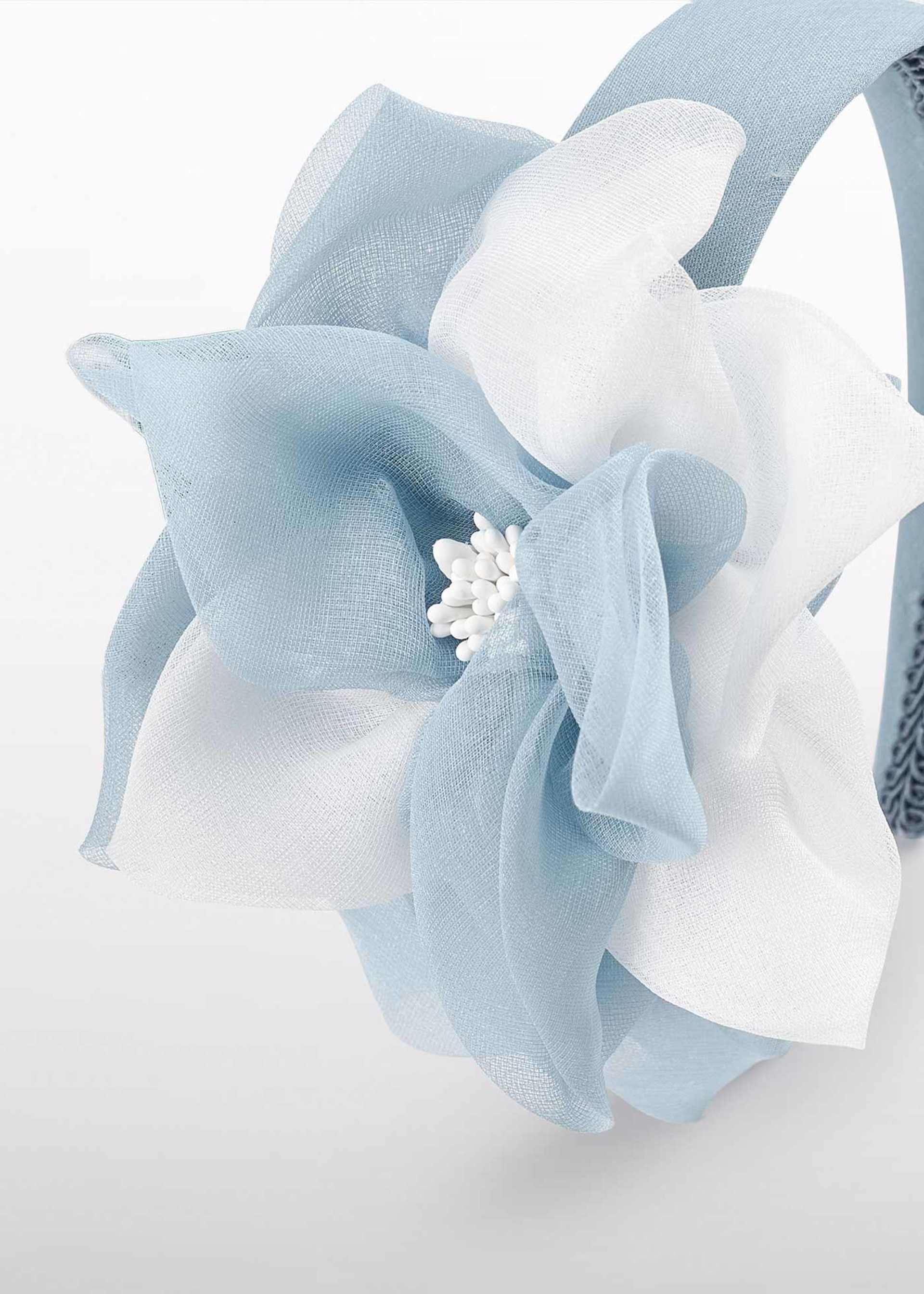 Diadema floare organza