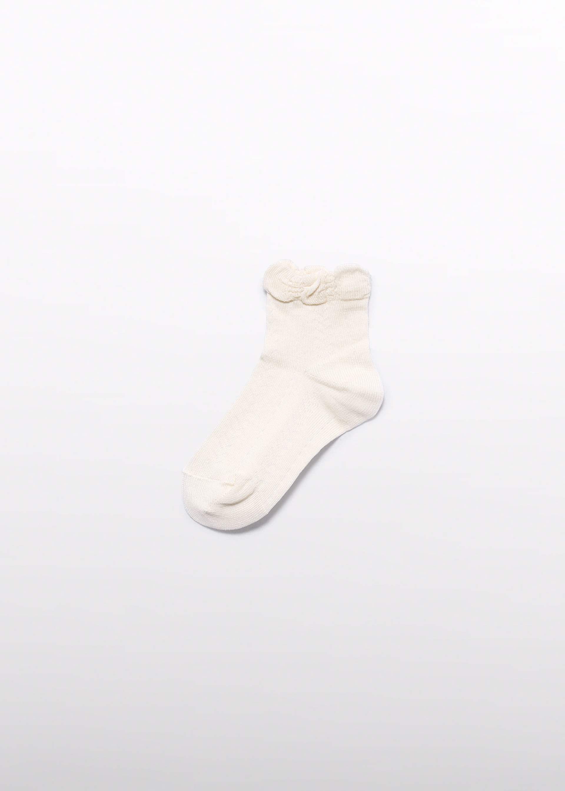 Calcetin tricot calados niña