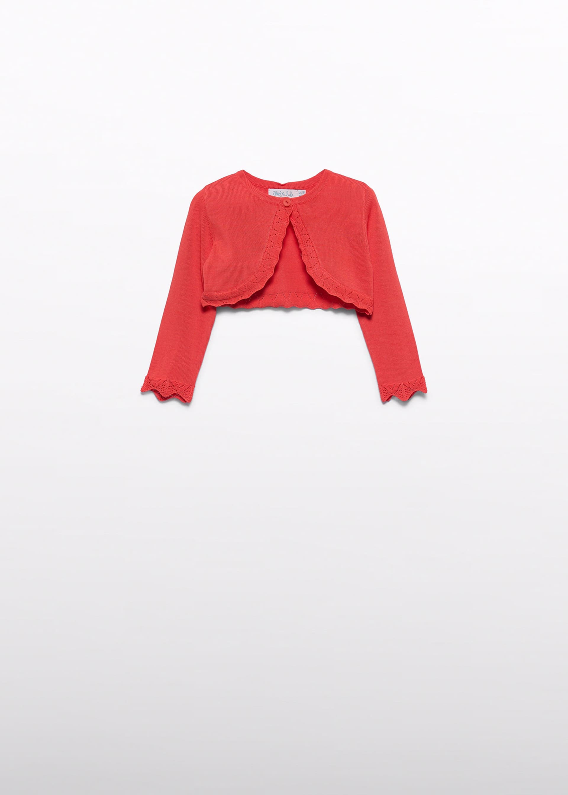 Bolero tricot bambina