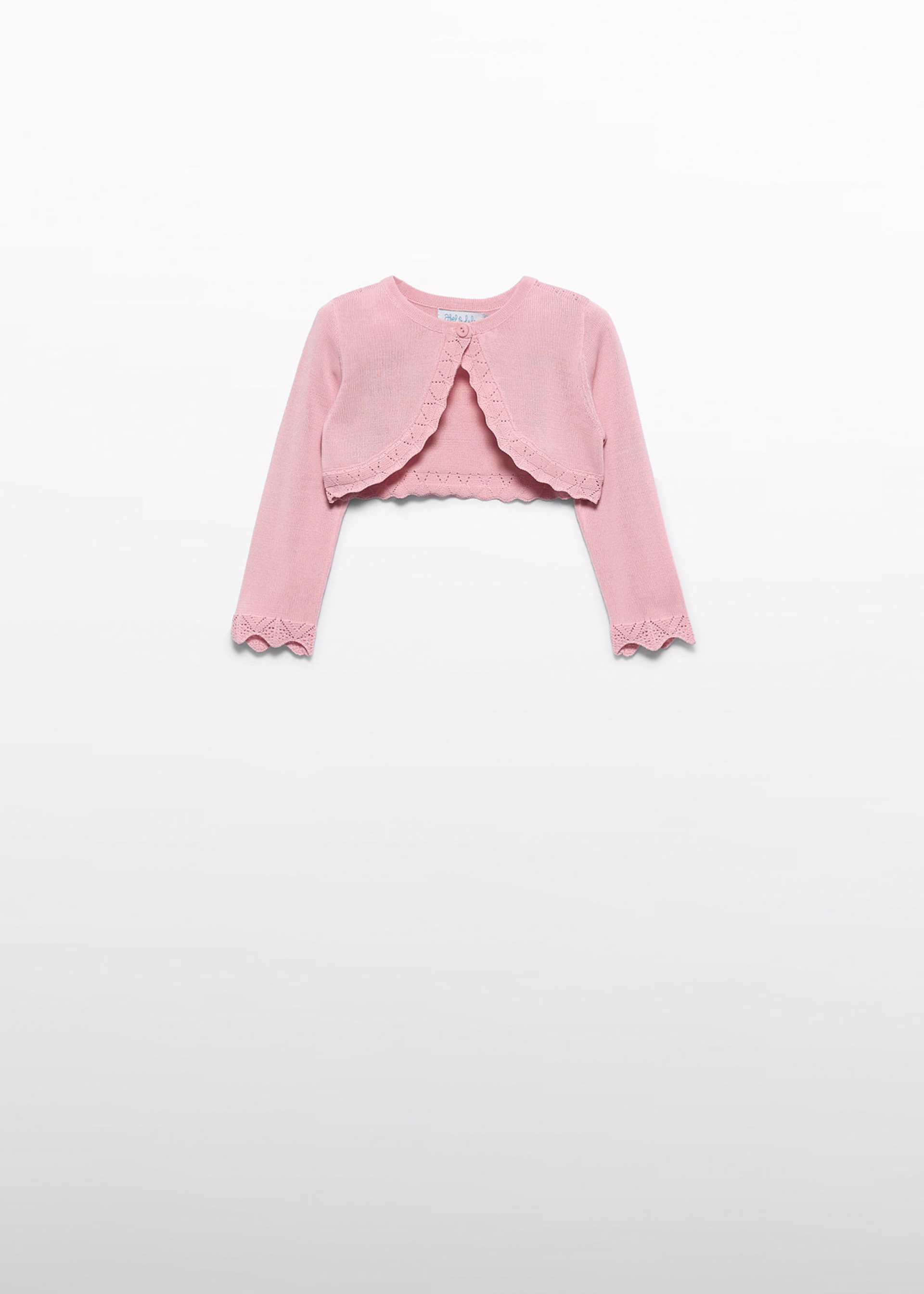 Boléro en tricot fille