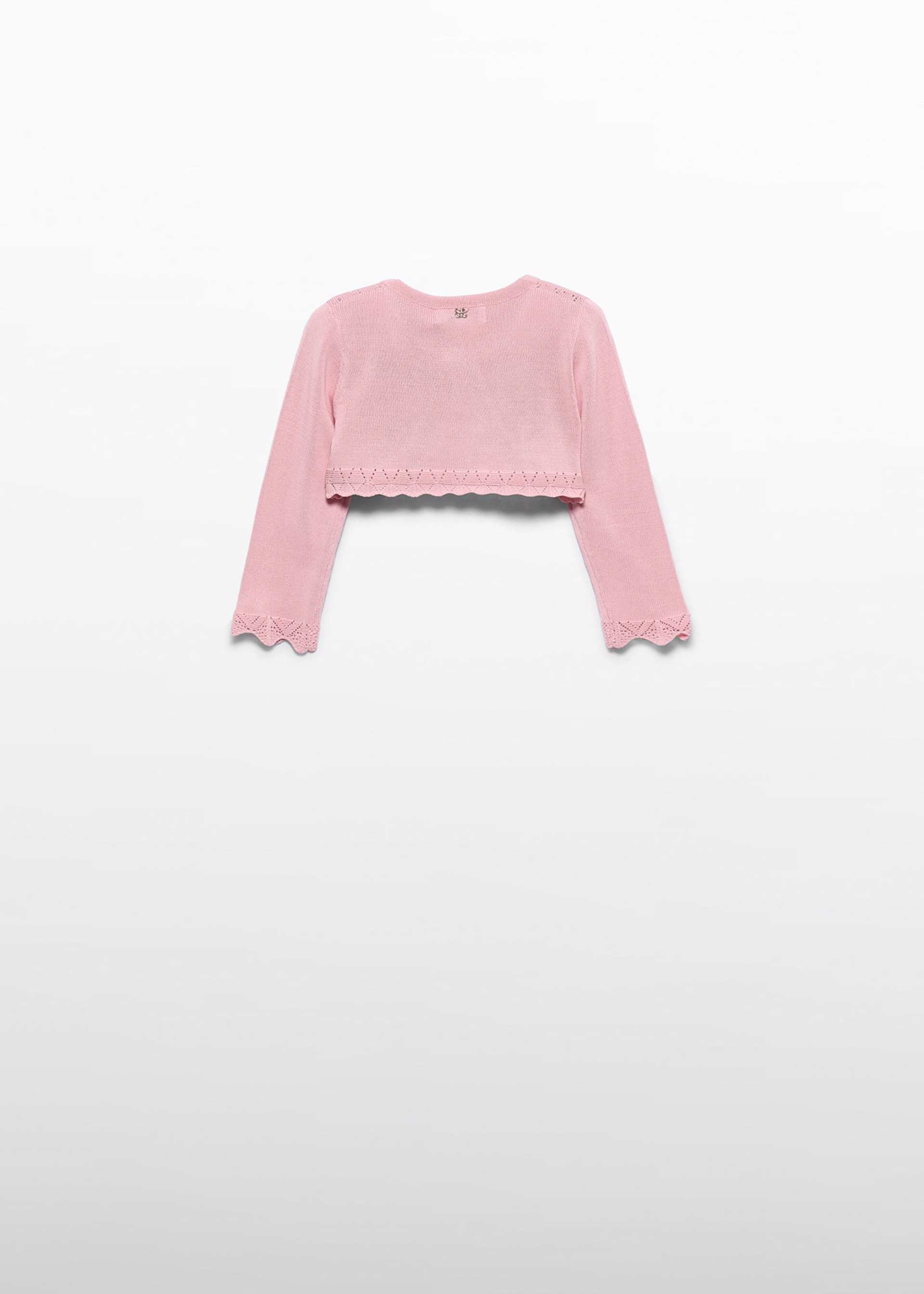 Boléro en tricot fille