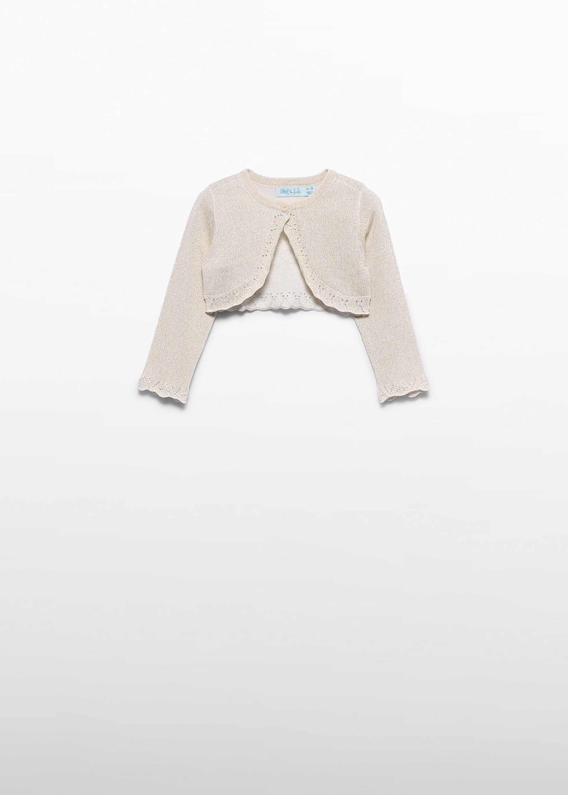 Baby's knitted bolero