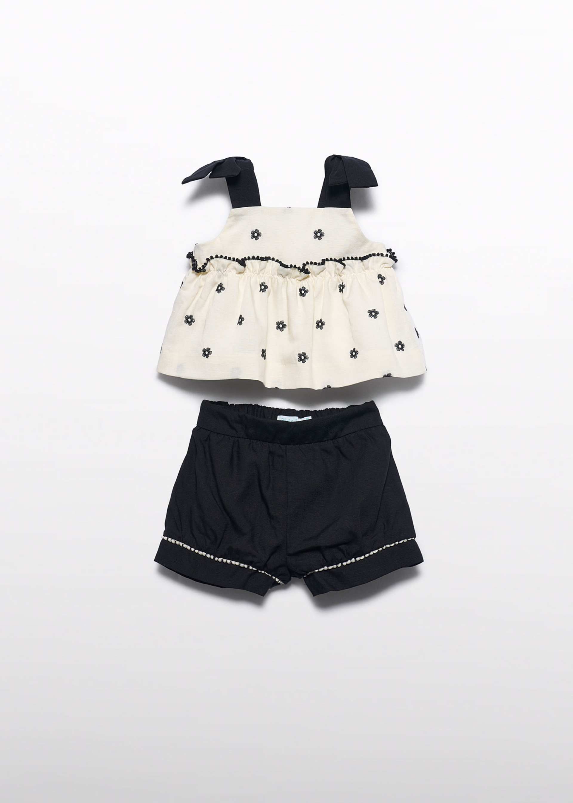 Girl Embroidered Set