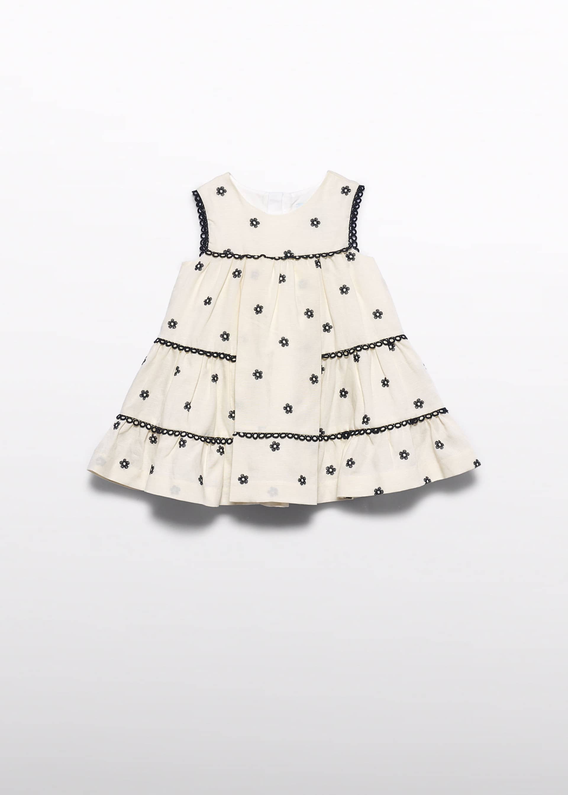 Baby flower embroidered dress