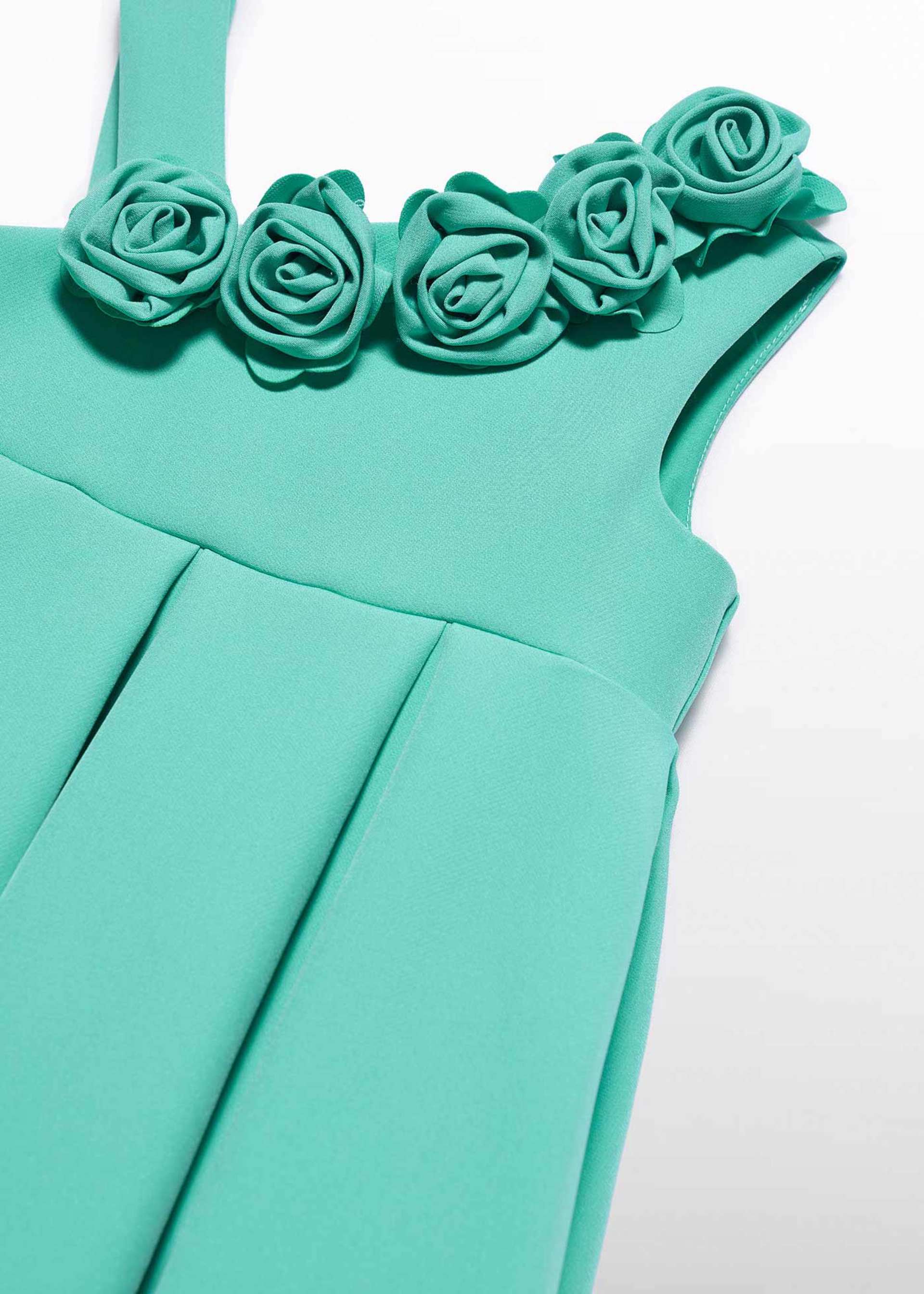 Robe asymétrique en crêpe bébé