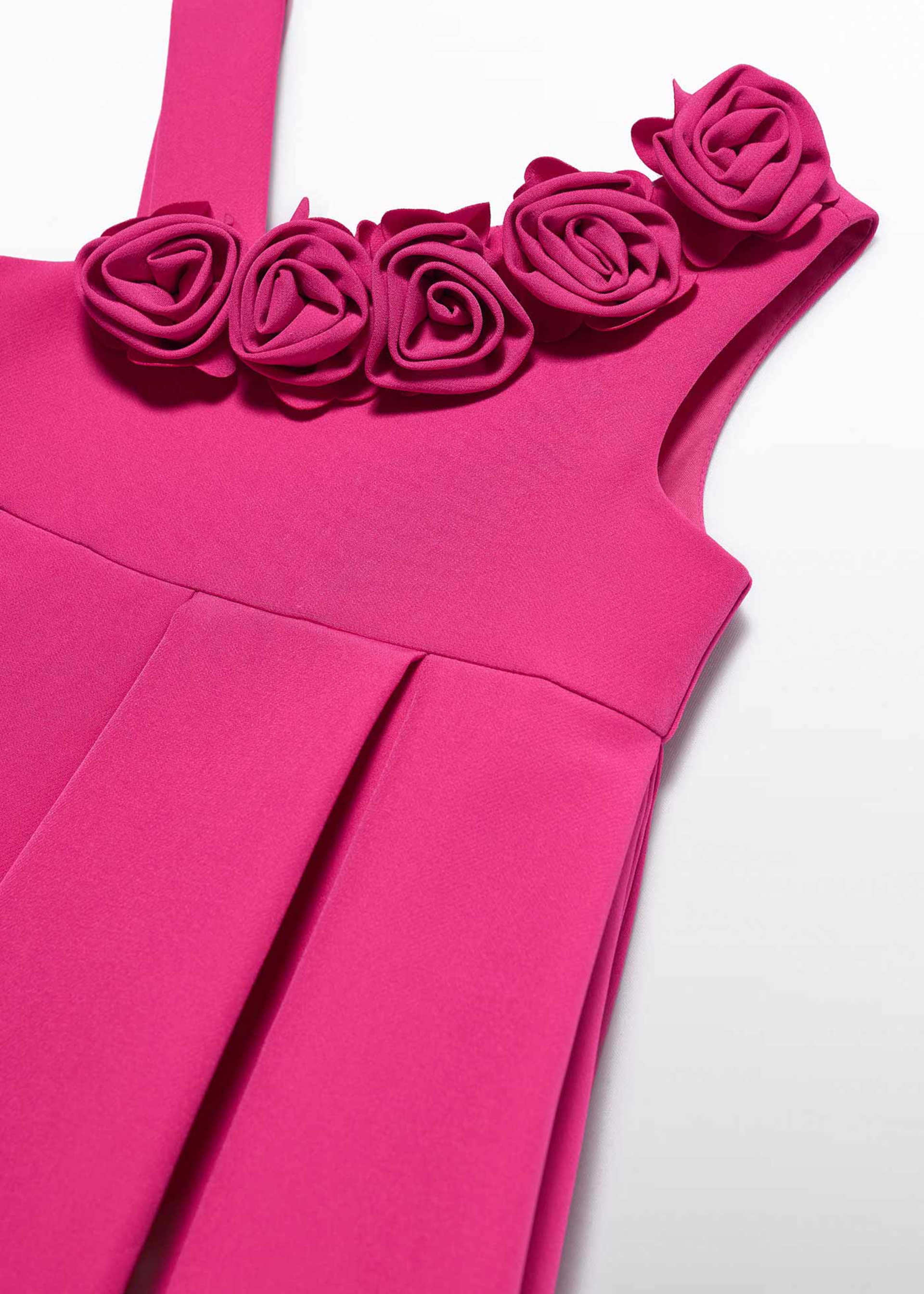 Robe asymétrique en crêpe bébé