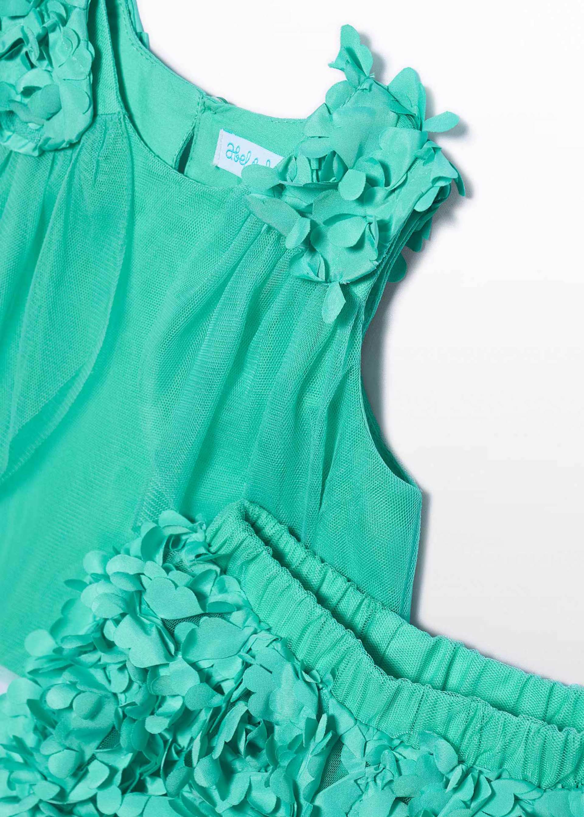 Ensemble bermuda fleurs 3D fille