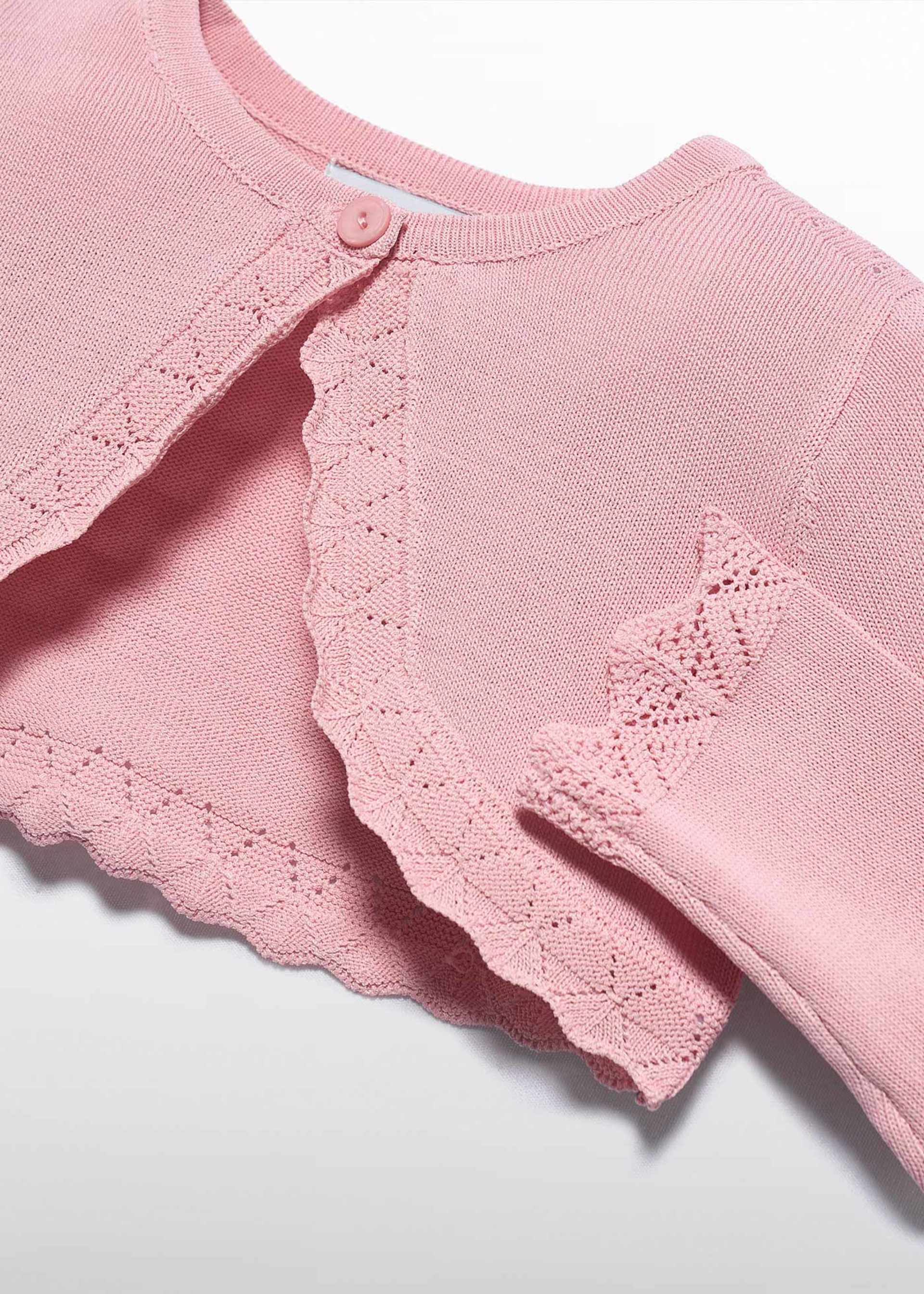 Girl Knit Crop Cardigan