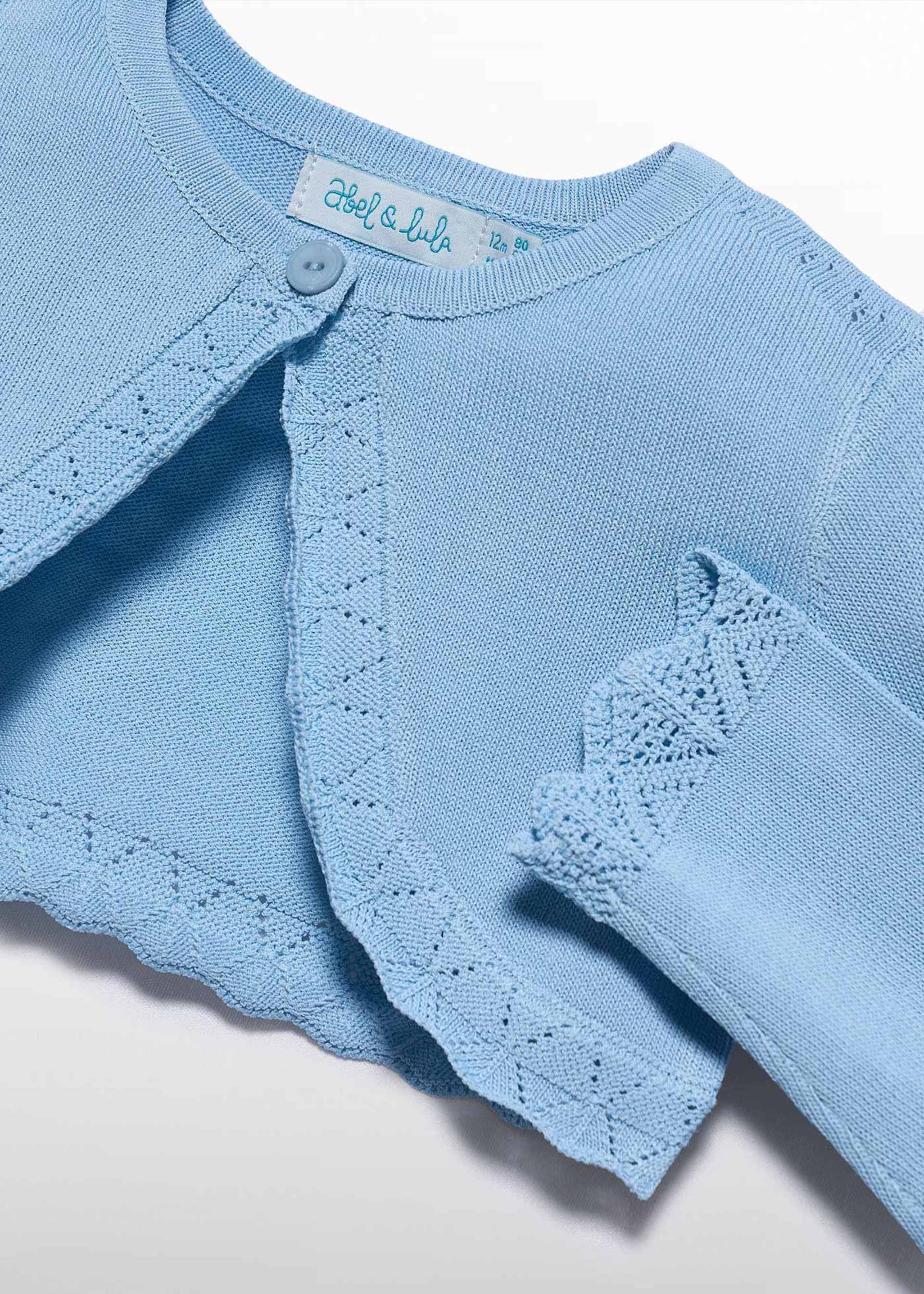 Boléro en tricot fille