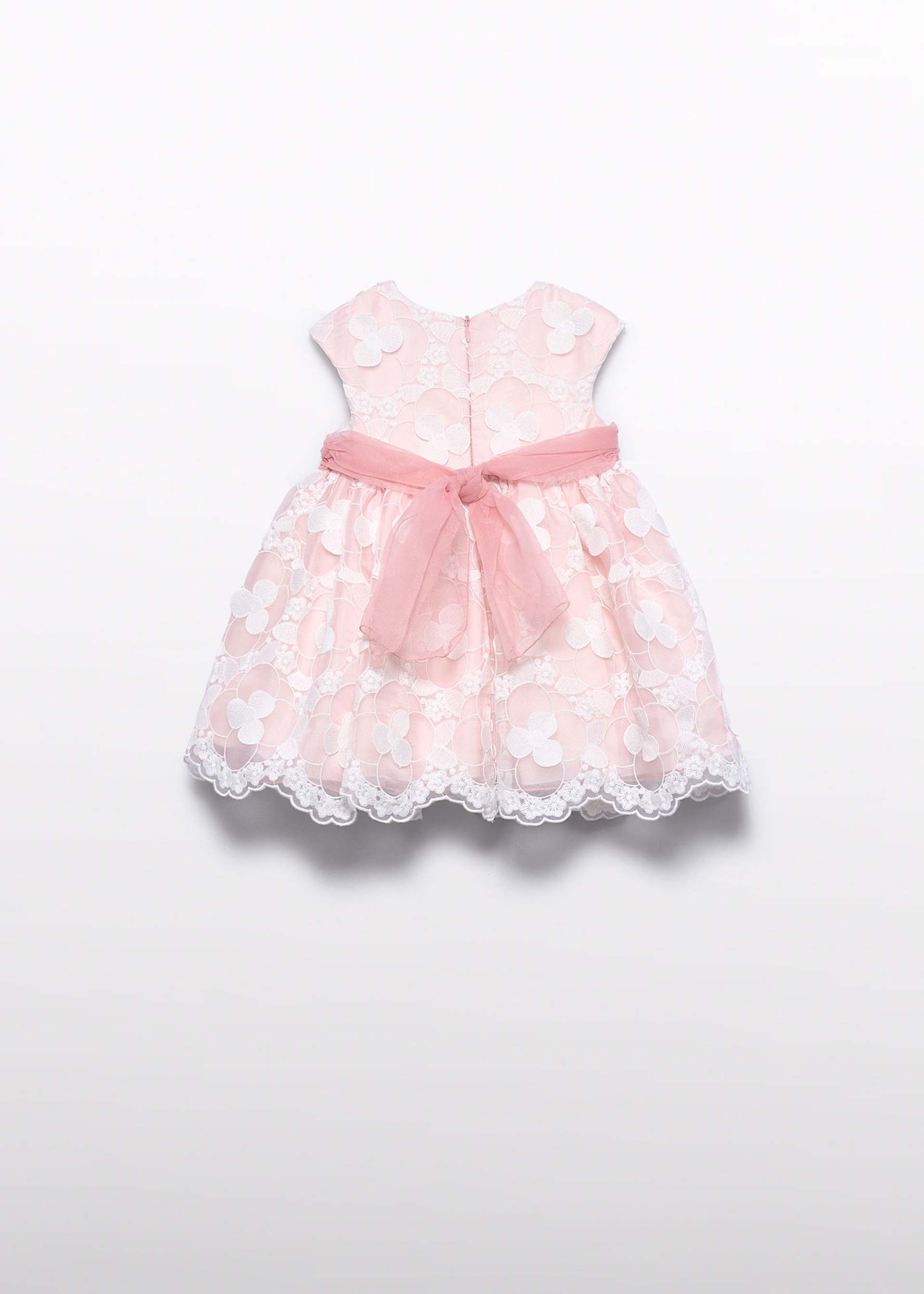 Rochie din organza brodata