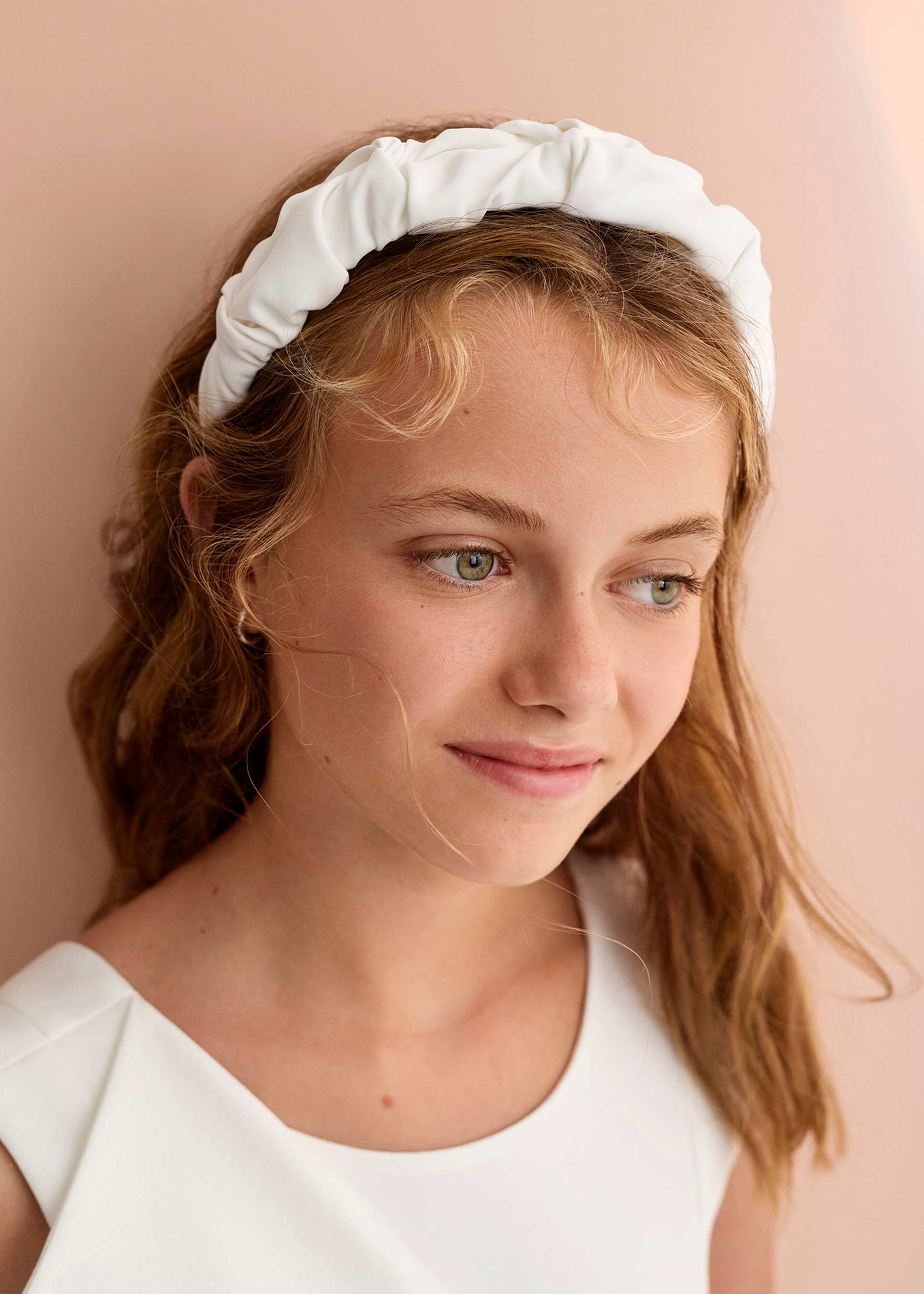Crepe headband for girls