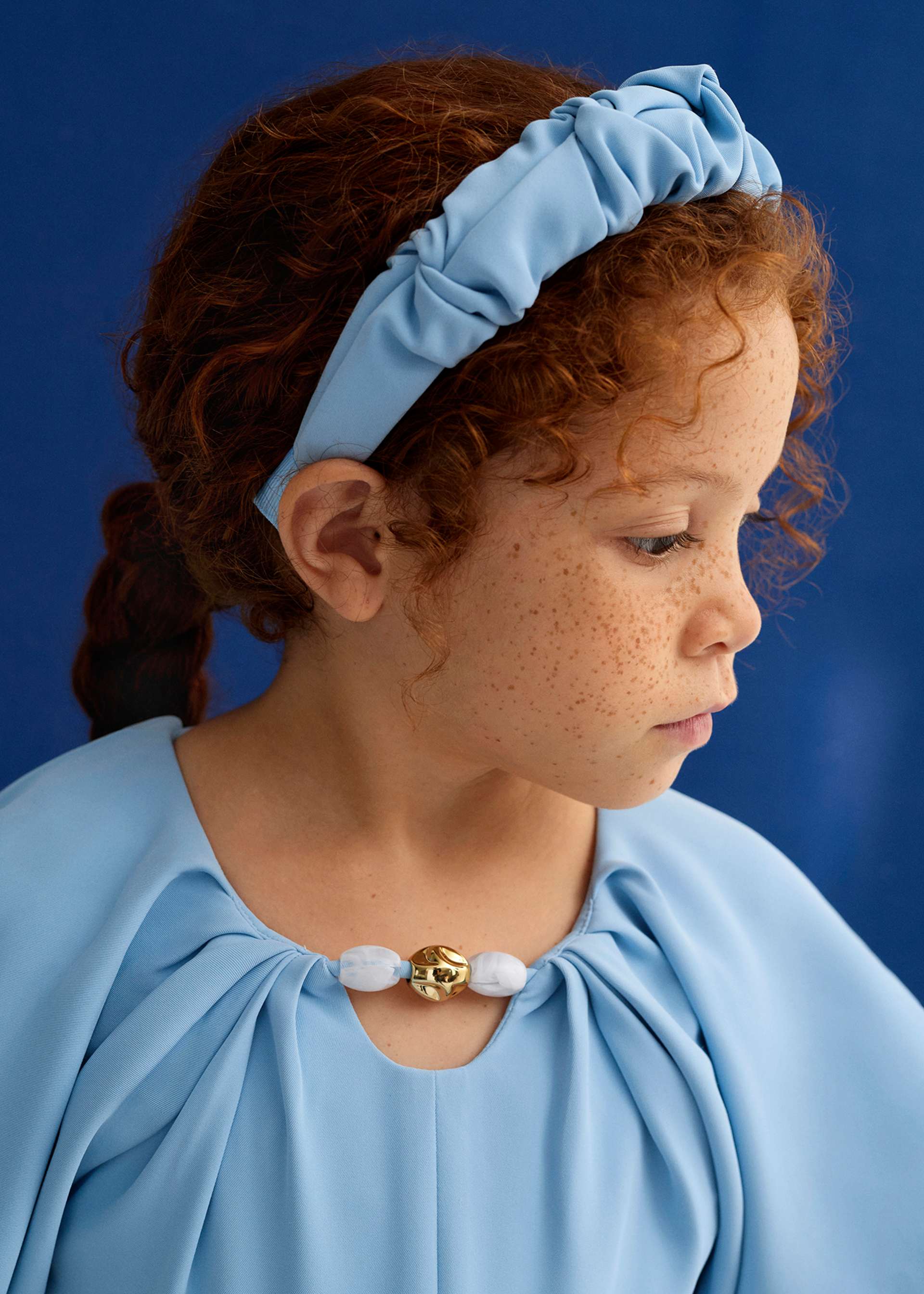 Cerchietto crepe bambina