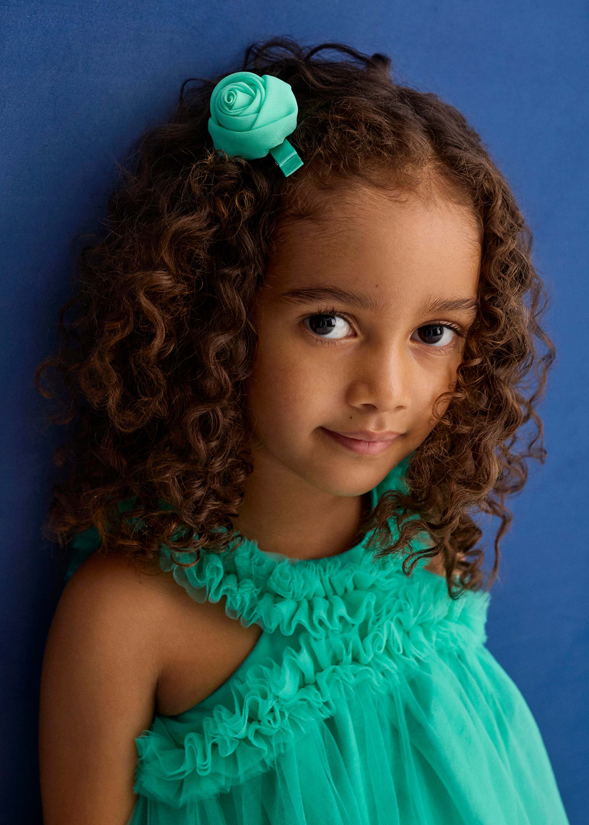 Ensemble de pinces à fleurs fille